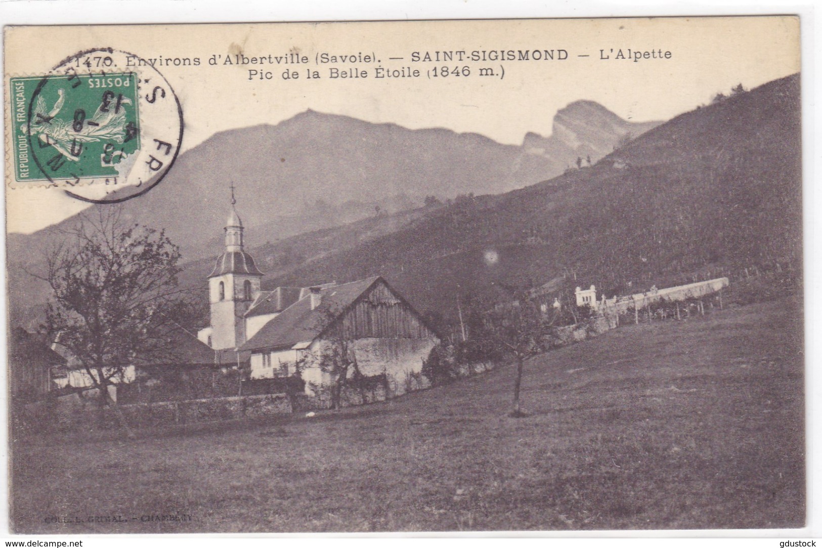 Savoie - Environs D'Albertville - Saint-Sigismond - L'Alpette - Pic De La Balle Etoile (1846 M.) - Sonstige & Ohne Zuordnung