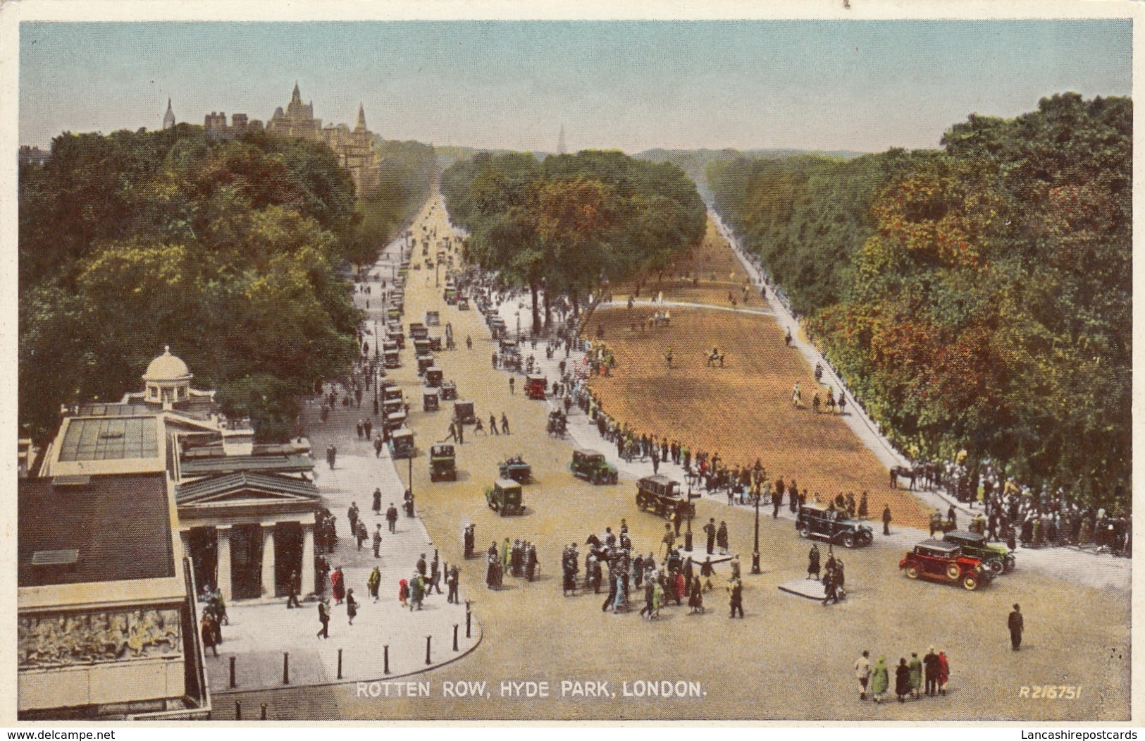 Postcard Rotten Row Hyde Park London   My Ref  B13750 - Other & Unclassified