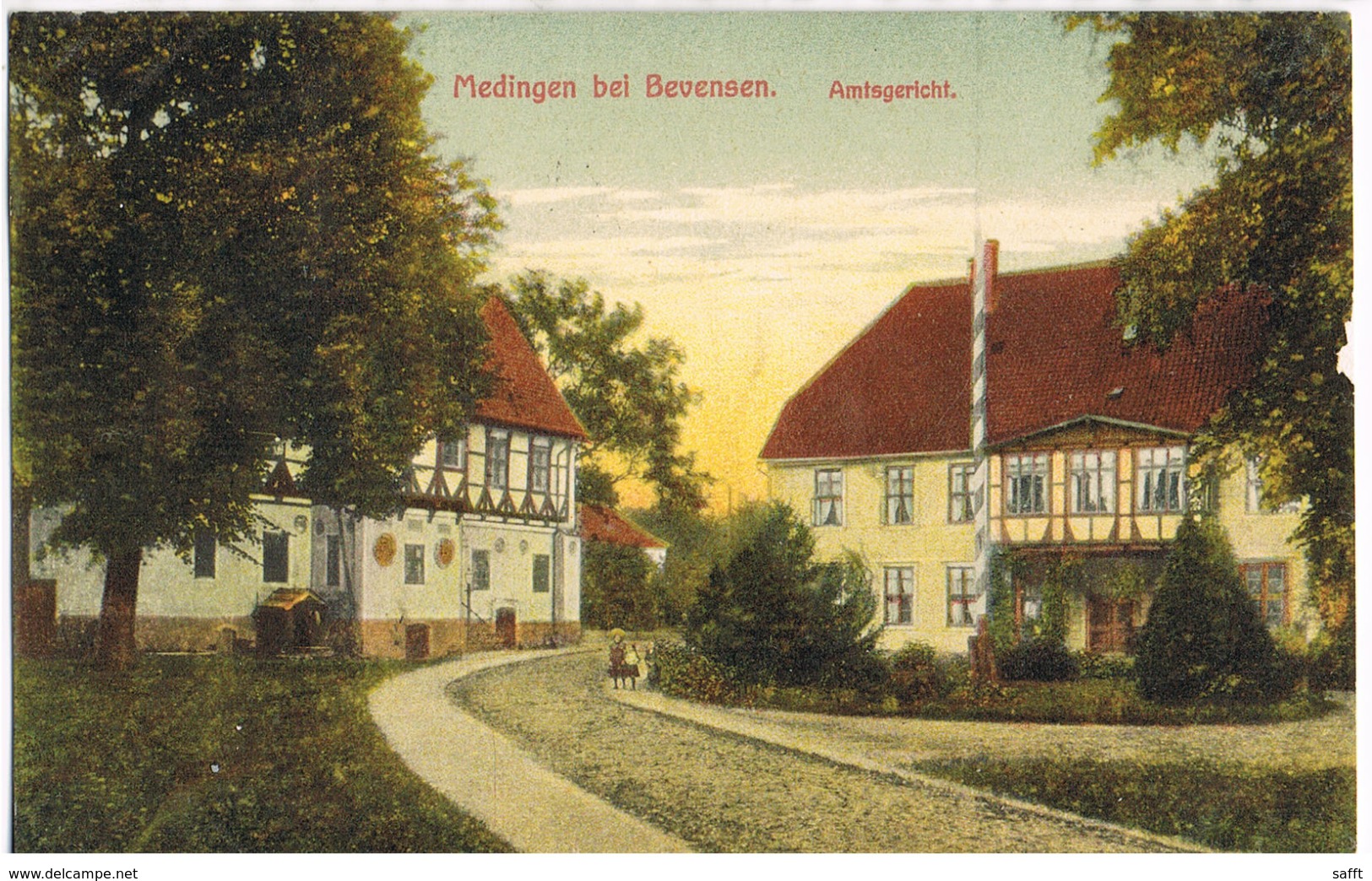 AK Medingen Bei Bevensen, Amtsgericht 1912 - Bad Bevensen