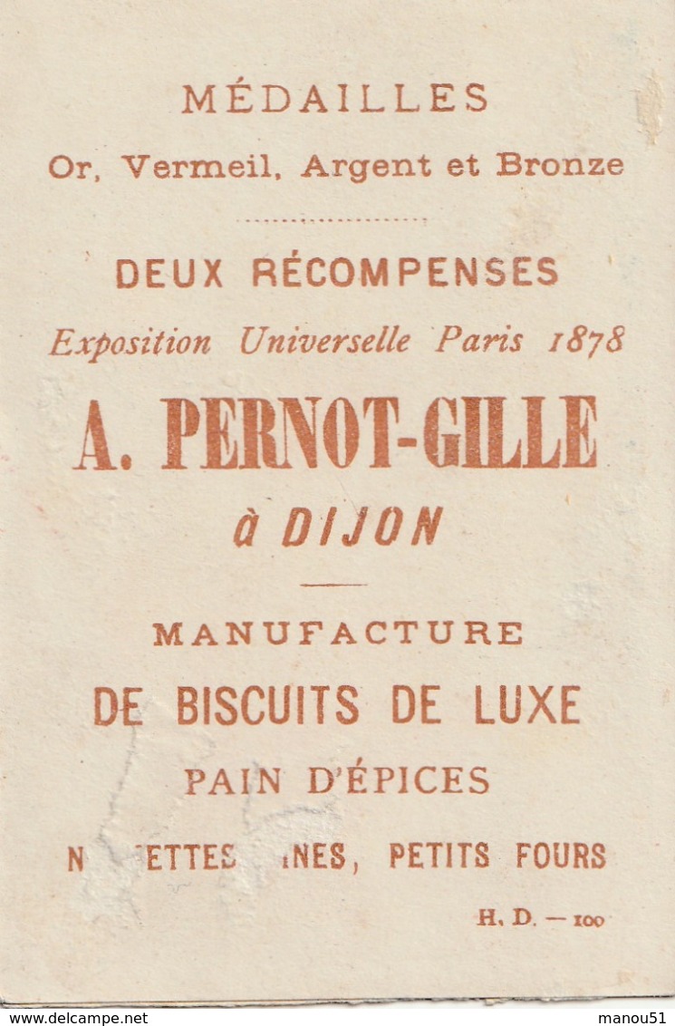 Lot De 6 Chromos PERNOT-GILLE à Dijon - Pernot