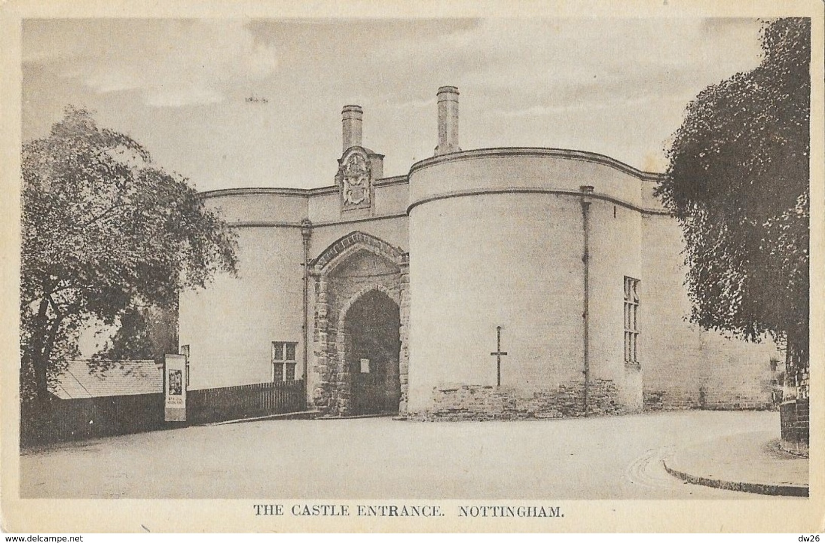 Nottingham - The Castle Entrance - Nottingham