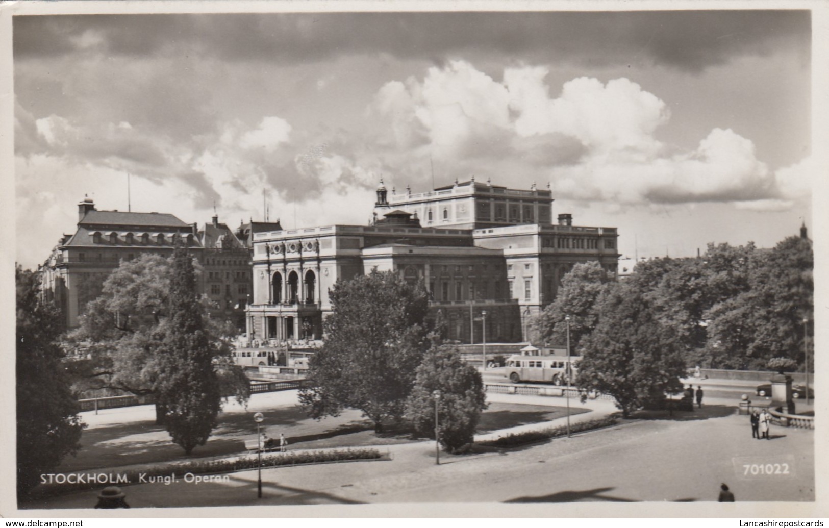 Postcard Stockholm Kungl Operan PU 1953  My Ref  B13753 - Sweden