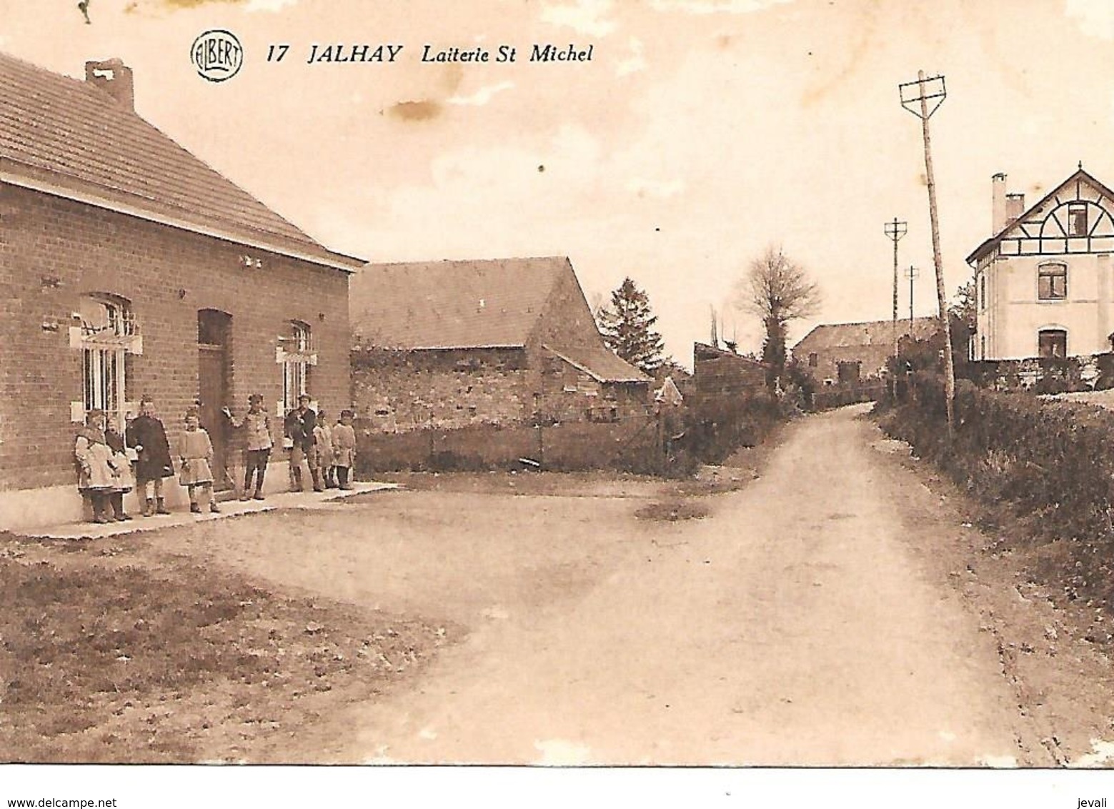 CPA / AK / PK   -  JALHAY   Laiterie St Michel - Jalhay