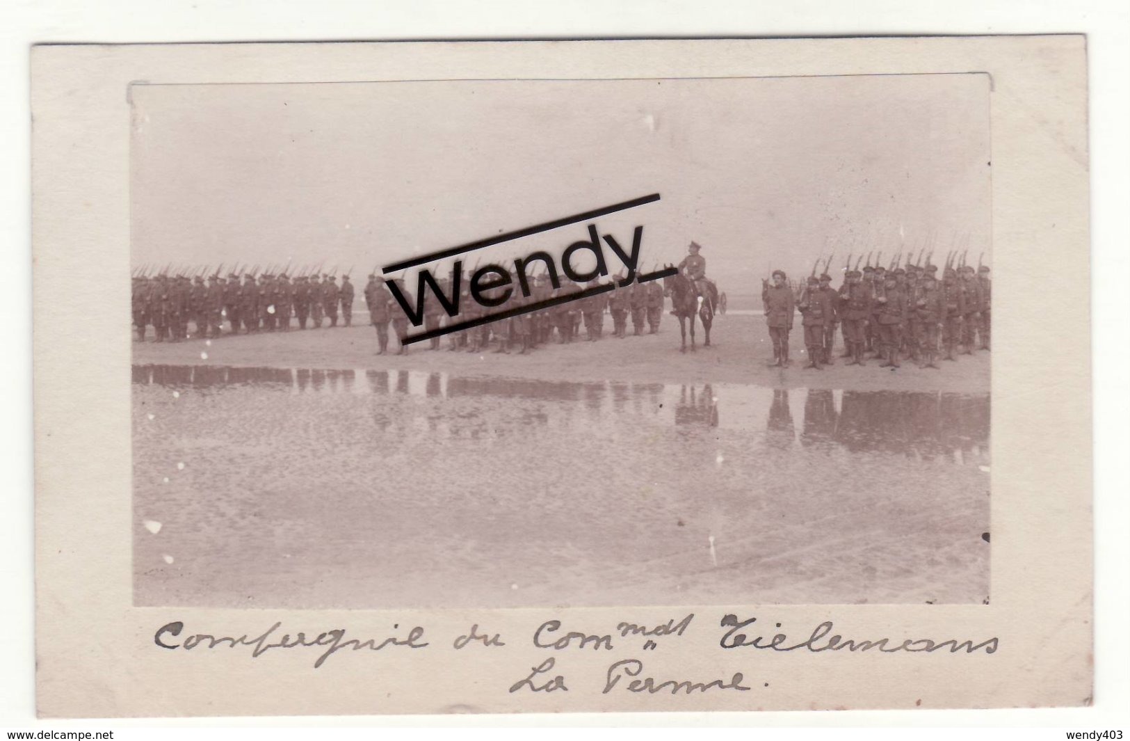 De Panne (2 Originele Foto's - Gendarmerie/compagnie) - De Panne