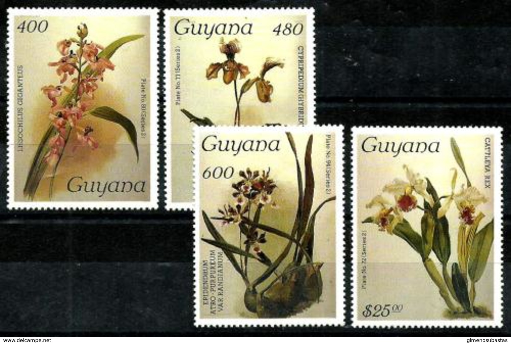 Guyana Nº 1639/42 En Nuevo - Guyana (1966-...)