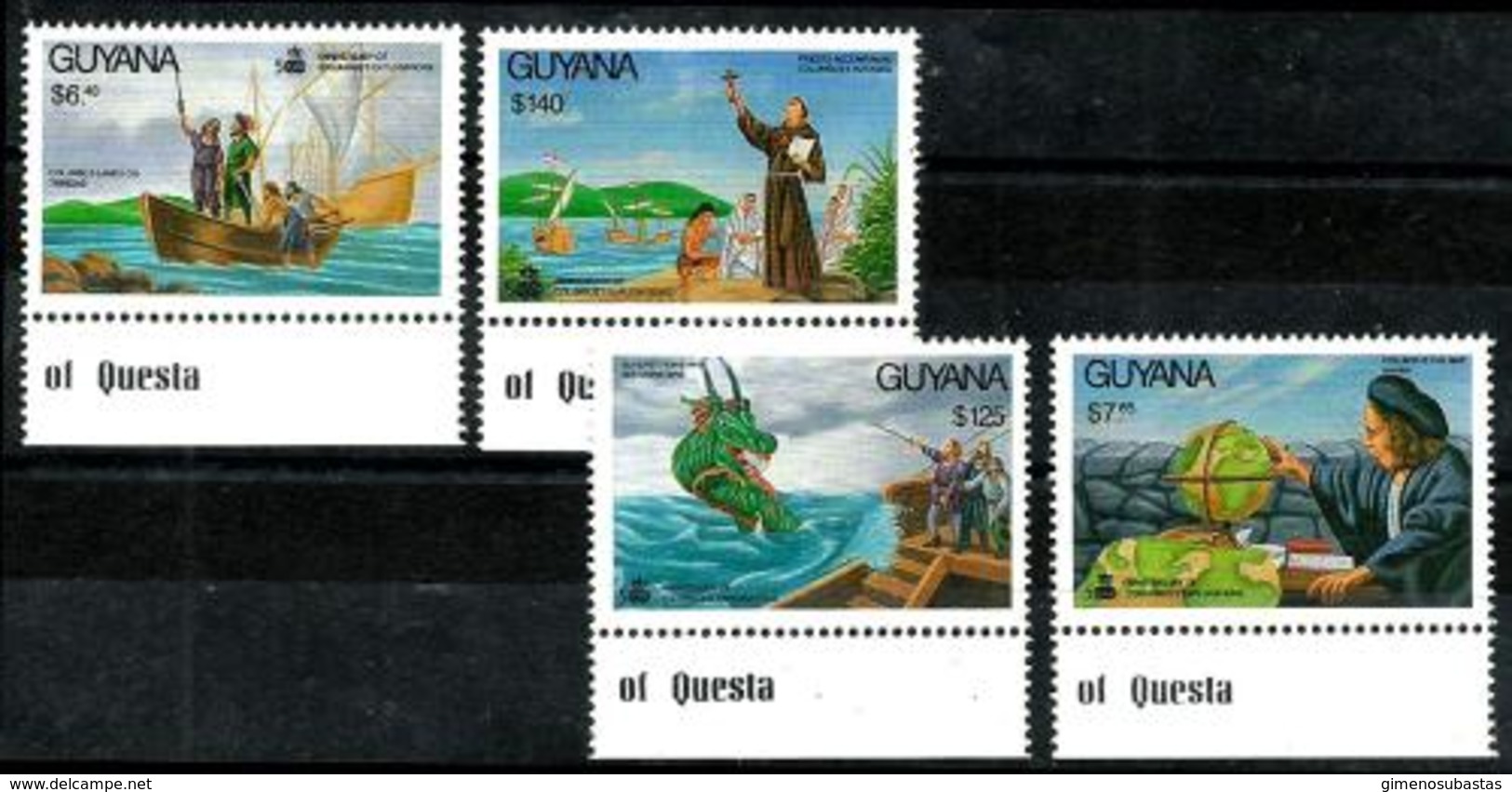 Guyana Nº 2623/26 En Nuevo - Guyana (1966-...)