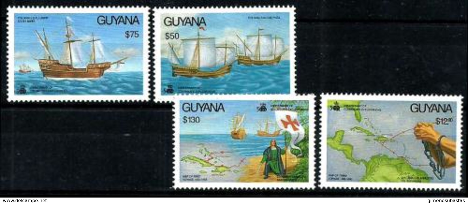 Guyana Nº 2718/21 En Nuevo - Guyana (1966-...)