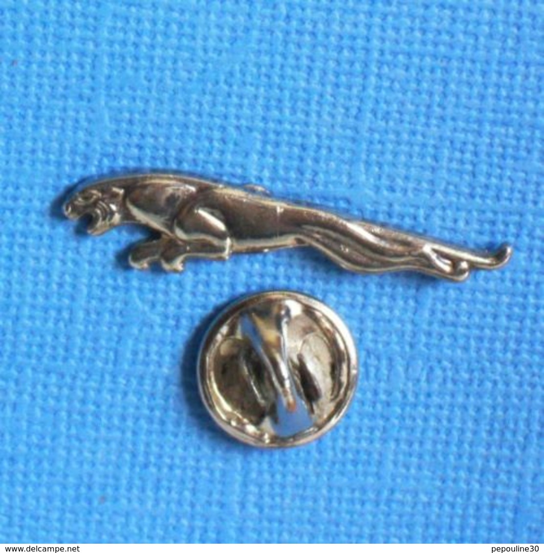 1 PIN'S //   ** LOGO VOITURE / JAGUAR / EMBLÈME / JAGUAR BONDISSANT  ** - Jaguar