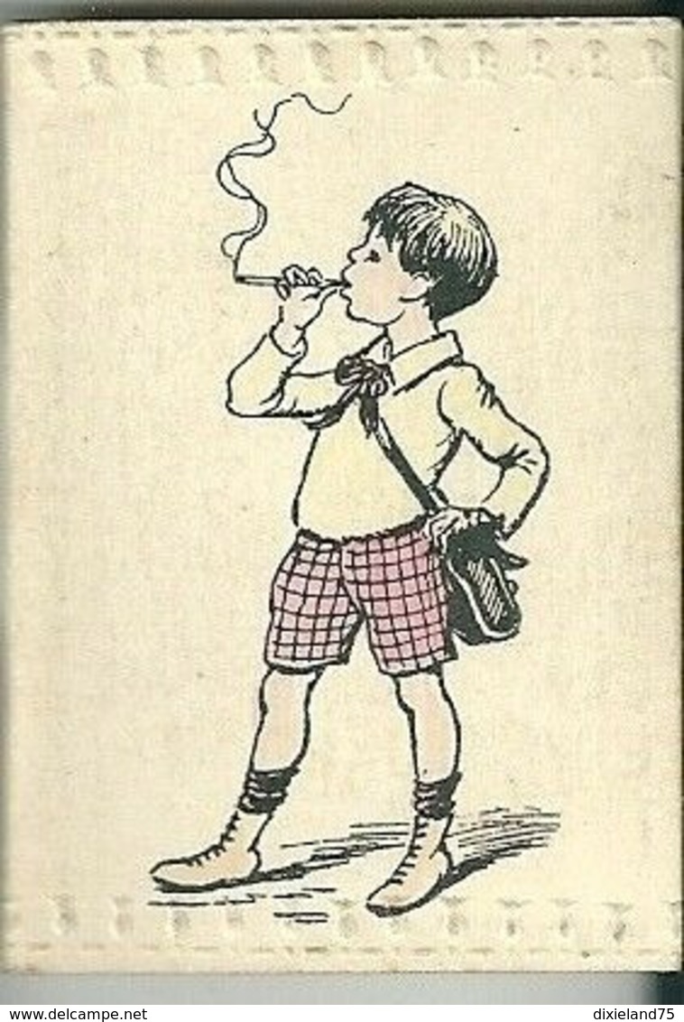 Mini Calendrier Almanach 1924 Illustrateur Fumeur Cigarette Bijou Tabac - Small : 1921-40