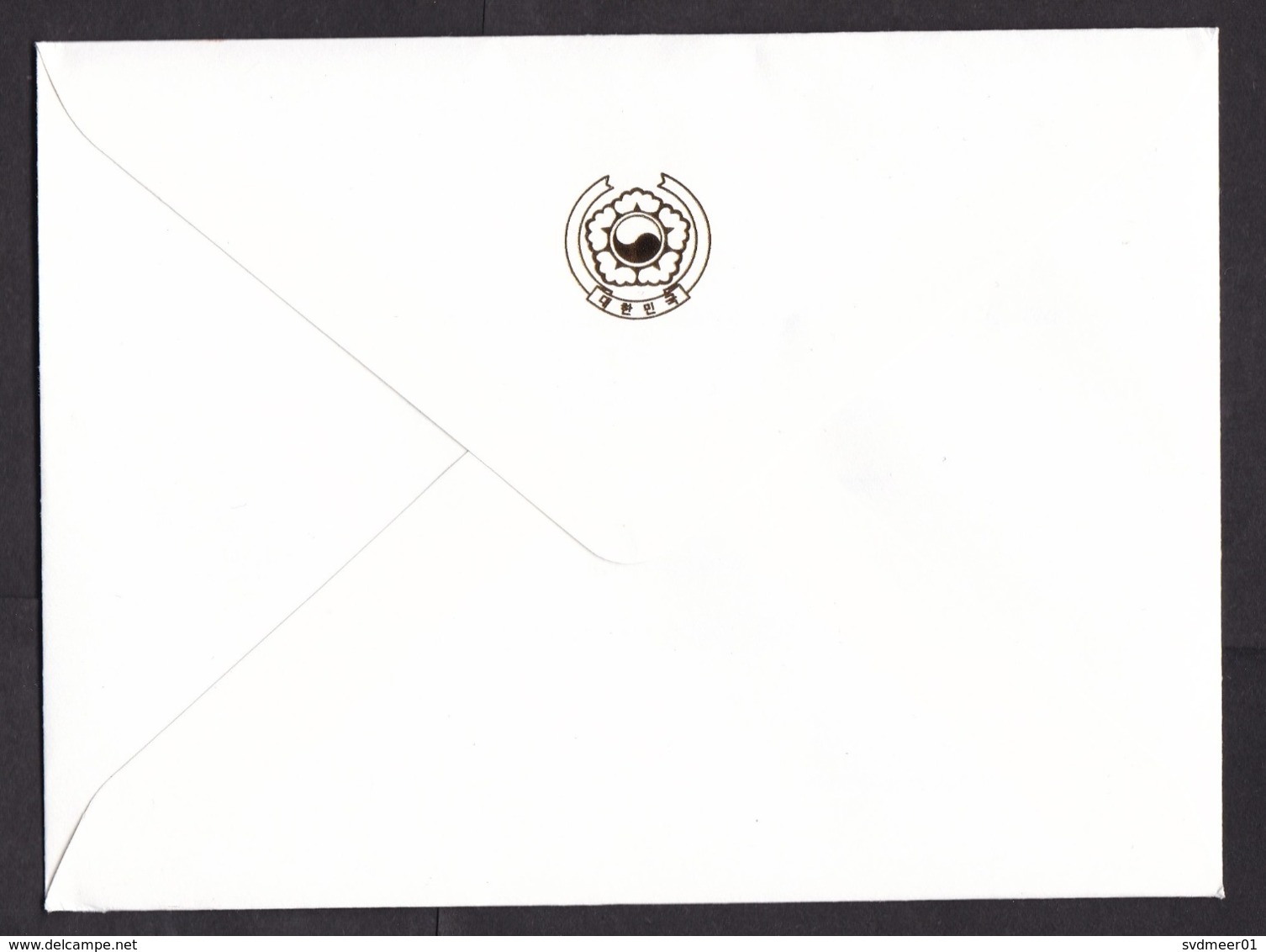 Netherlands: Cover, 2019, Meter Cancel, Sent By Embassy Of South Korea, Card Enclosed, Diplomacy (traces Of Use) - Briefe U. Dokumente