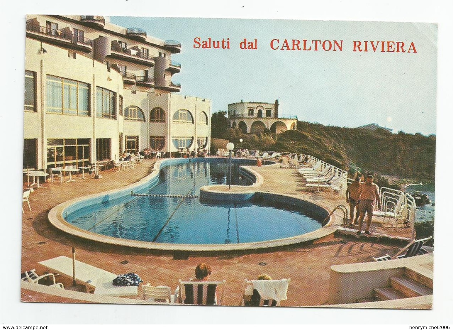 Italie Italia Italy - Sicilia - Carlton Hotel Riviera La Piscina Cefalu ( Capo Plaia ) Ed Amoroso Palermo - Palermo