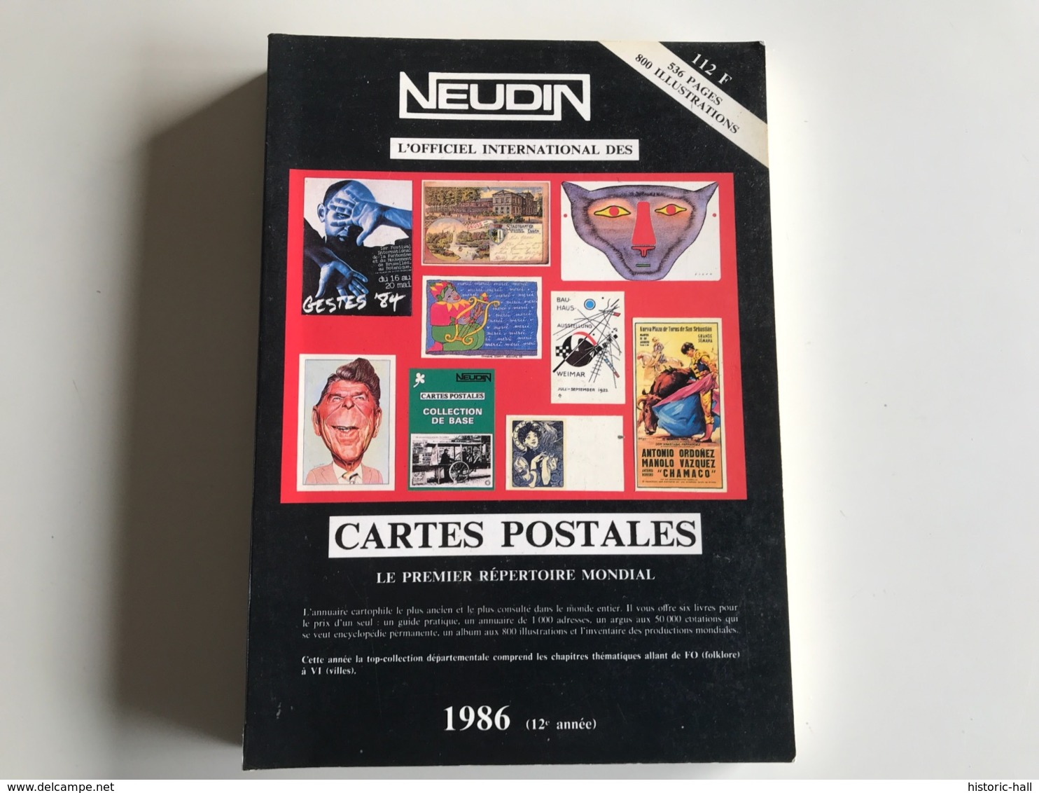 L’Officiel International Des CARTES POSTALES - NEUDIN 1986 - Boeken & Catalogi