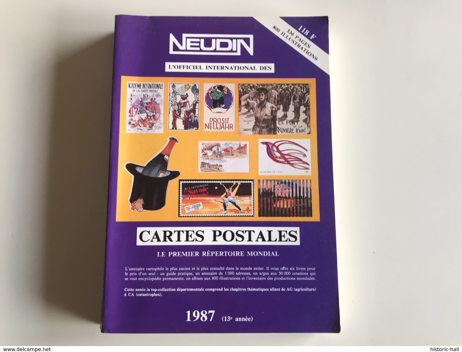 L’Officiel International Des CARTES POSTALES - NEUDIN 1987 - Libri & Cataloghi