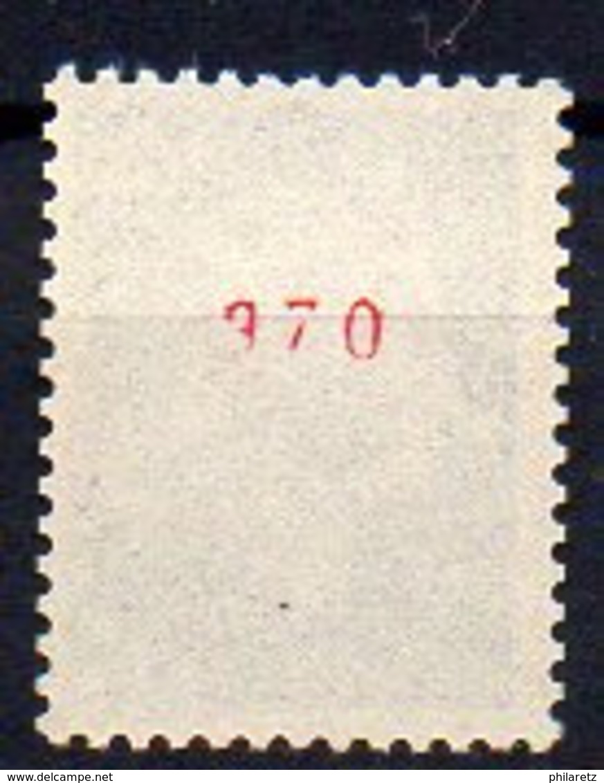 0,25 Cheffer : N° 1535a Neuf ** - N° Rouge Au Verso - Cote 75€ - 1967-1970 Marianne (Cheffer)