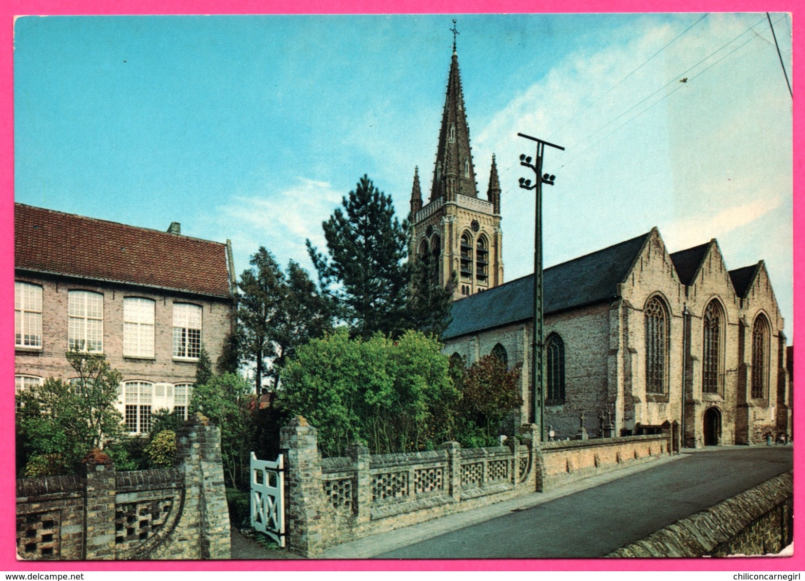 Lo - Pastorij - Kerk St Pieter - Le Presbytère - L'Eglise Saint Pierre - Edit. NELS DUPONT - Lo-Reninge
