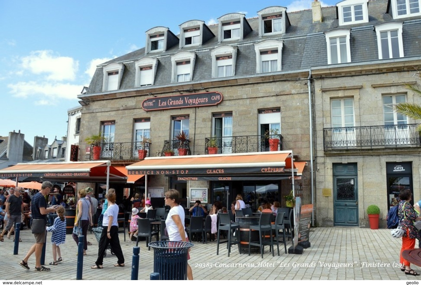 Concarneau (29)- Hôtel Des Grands Voyageurs (Tirage Limité) - Concarneau