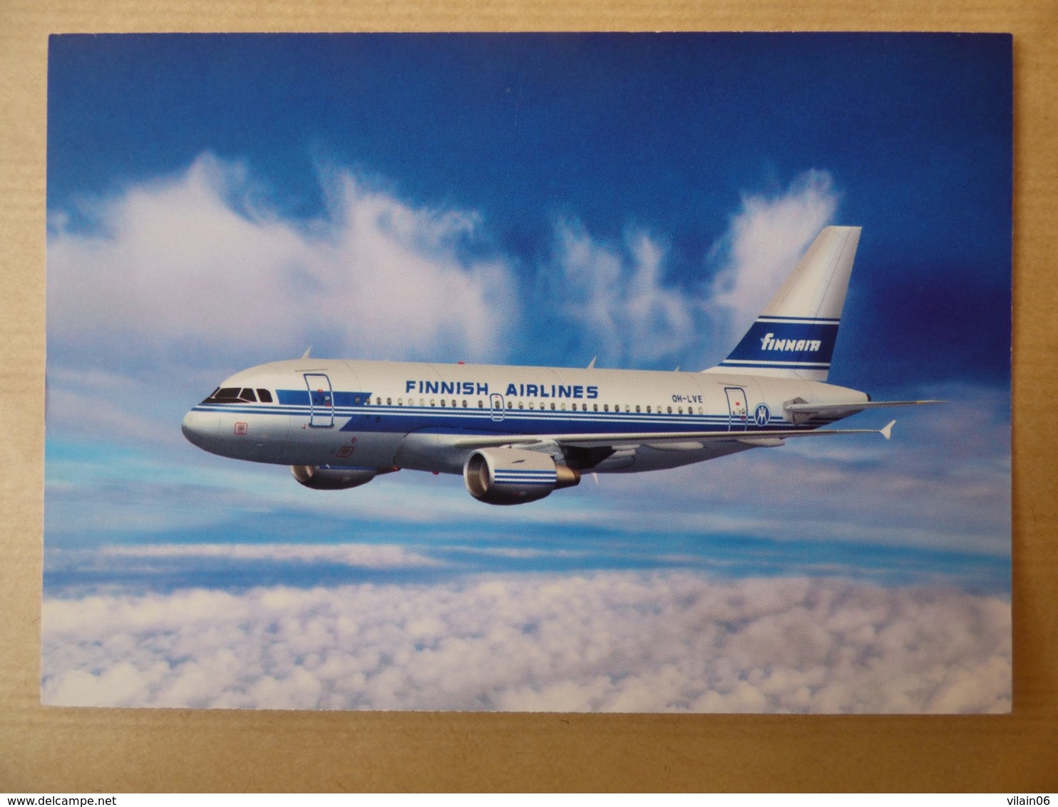 FINNAIR  AIRBUS A 319   AIRLINE ISSUE / CARTE COMPAGNIE - 1946-....: Modern Era