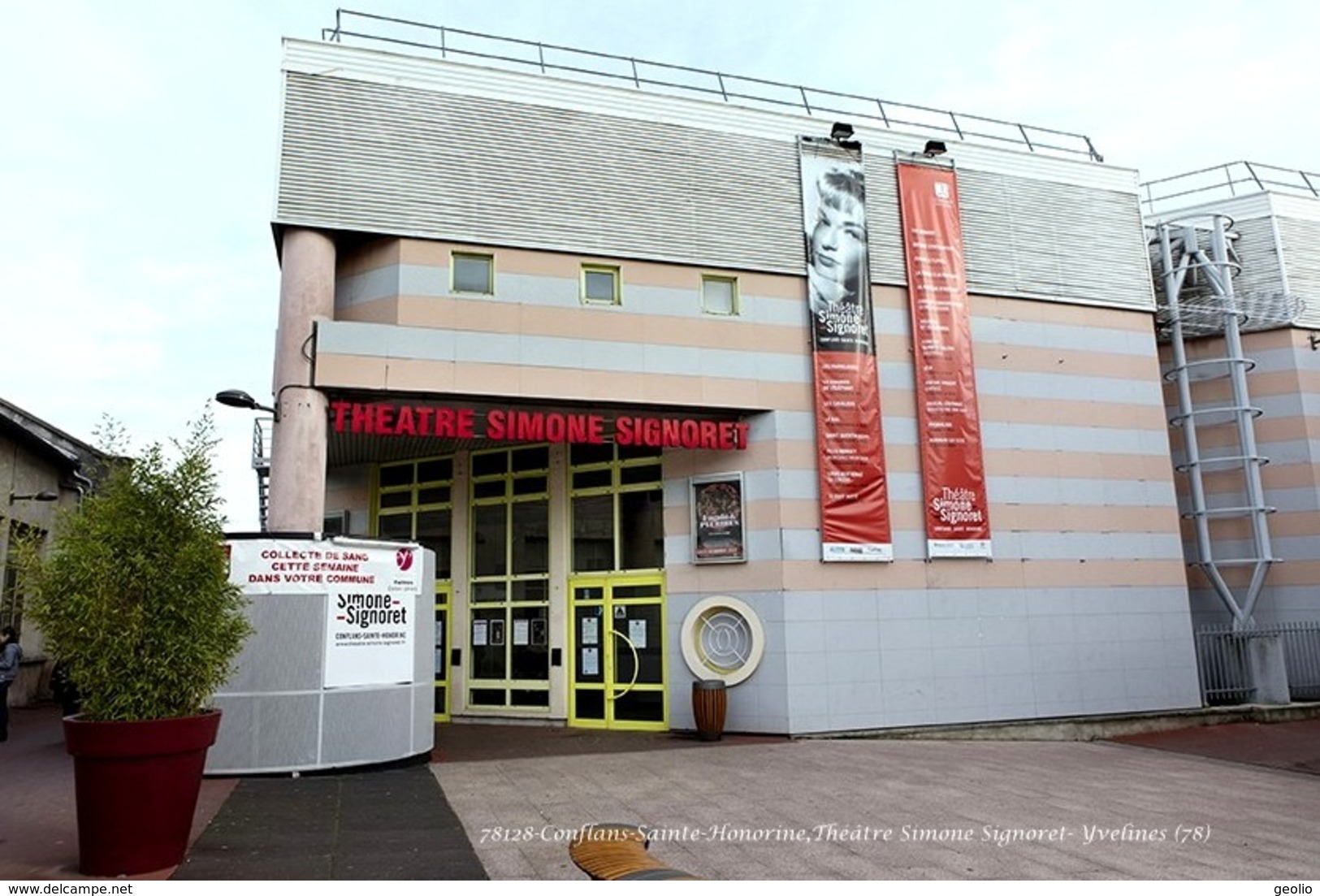 Conflans-Sainte-Honorine (78)- Théâtre Simone Signoret (Tirage Limité) - Conflans Saint Honorine