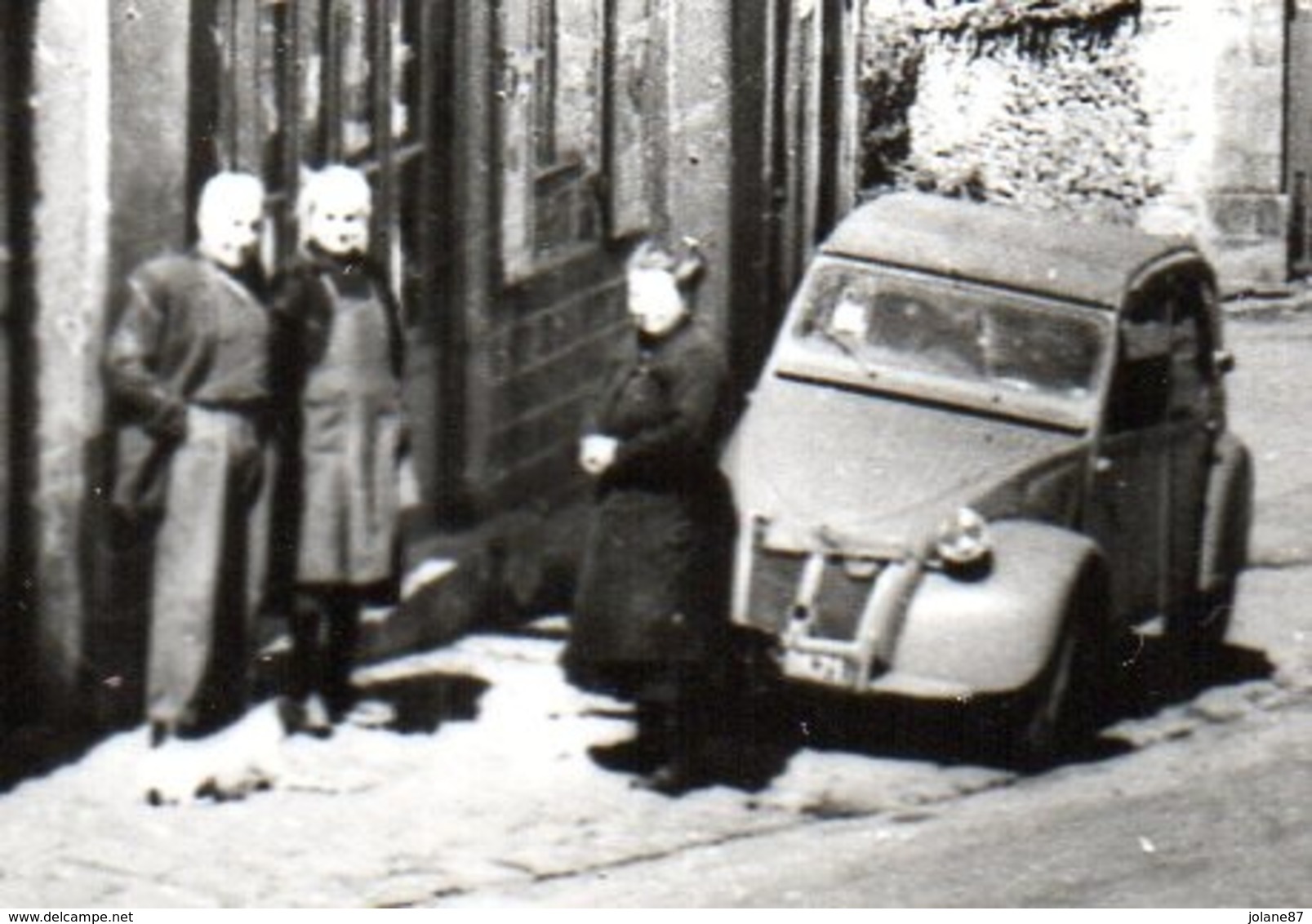 CPSM        87     RANCON       RUE PRINCIPALE         CITROEN 2 CV  DEVANT L EPICERIE CAFE TABAC - Andere & Zonder Classificatie