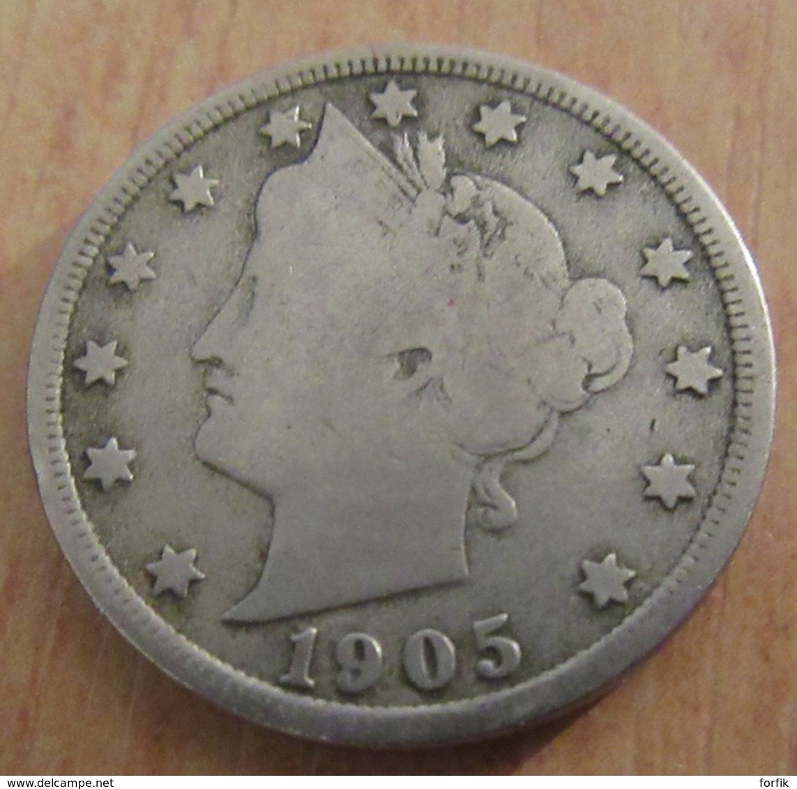 Etats-Unis / USA - Monnaie 5 (V) Cents 1905 Liberty - Achat Immédiat - 1883-1913: Liberty (Libertà)