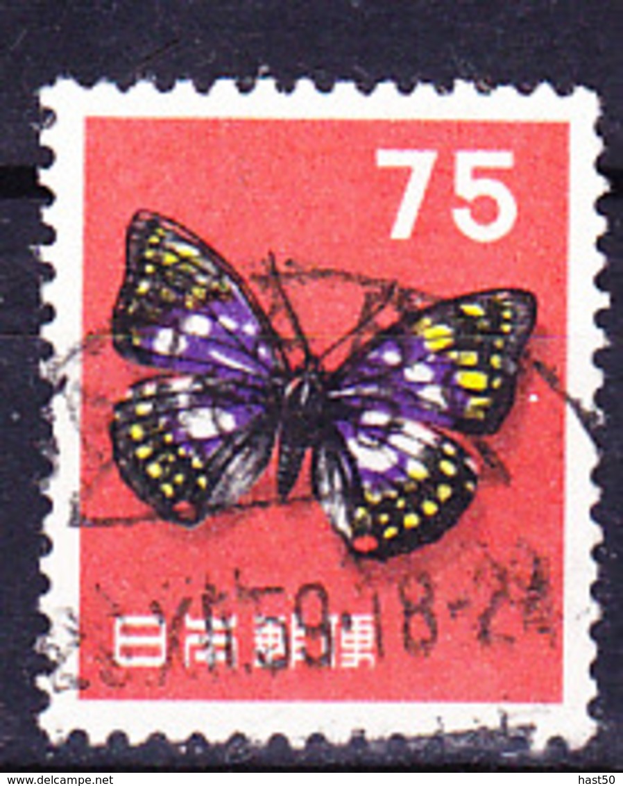 Japan - Schmetterling (Sasakia Charonda) (MiNr:654) 1956 - Gest Used Obl - Usati