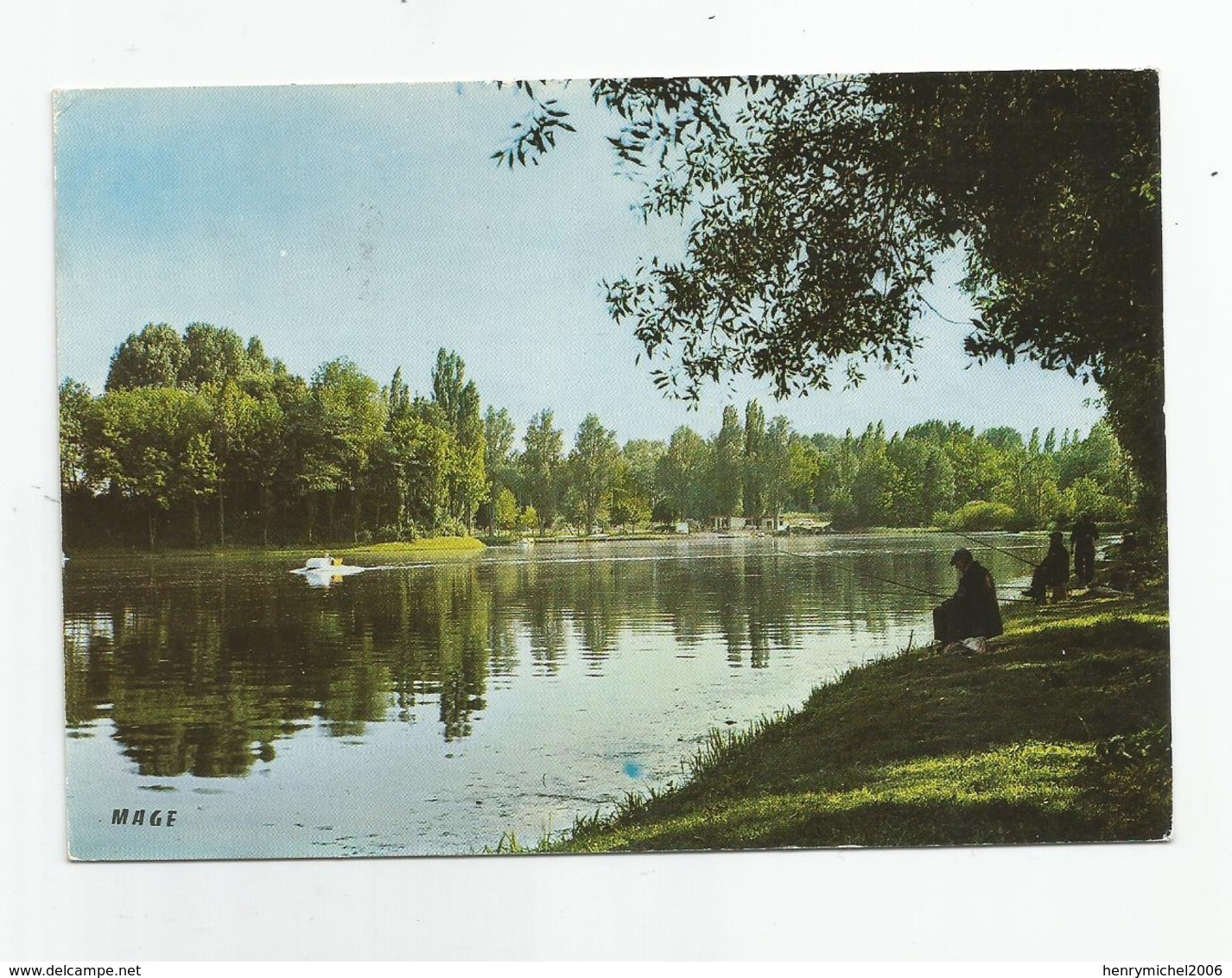 80 Peronne Les étangs Du Cam Pecheurs - Peronne