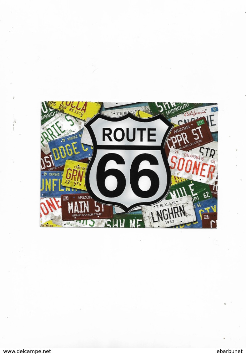 Carte Pôstale Etats Unis   Route 66  Multi Vues - Route ''66'