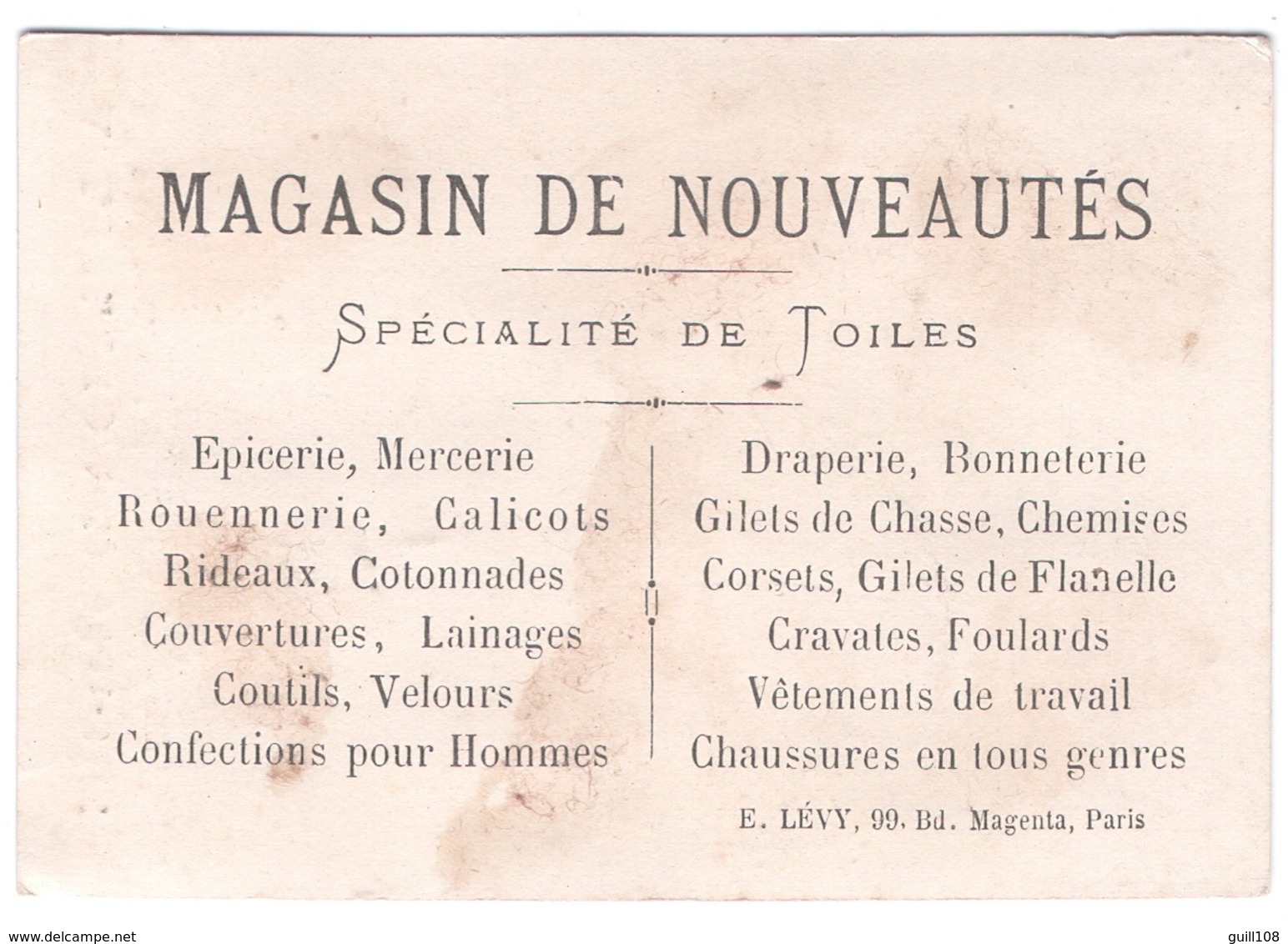 Chromo Dorée Lebland Condé En Brie Femme élégante Mode Robe Victorien Mari Mariage Humour Edwardian Dress Lévy A30-57 - Other & Unclassified