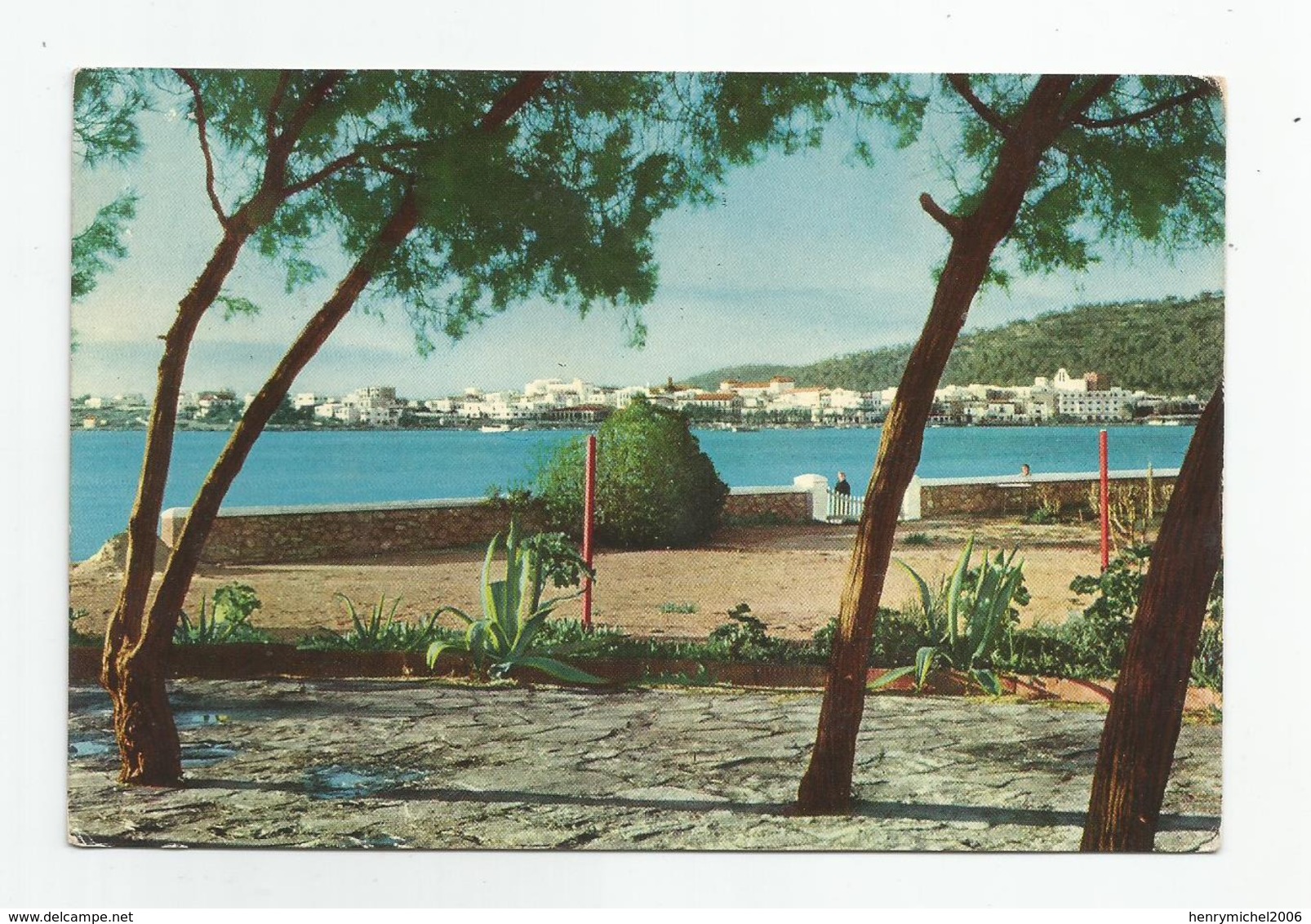 Espagne Espana - Ibiza Islas Baleares San Antonio Abad Aspecto De La Bahia Desdeet Hotel Ses Sevines - Ibiza