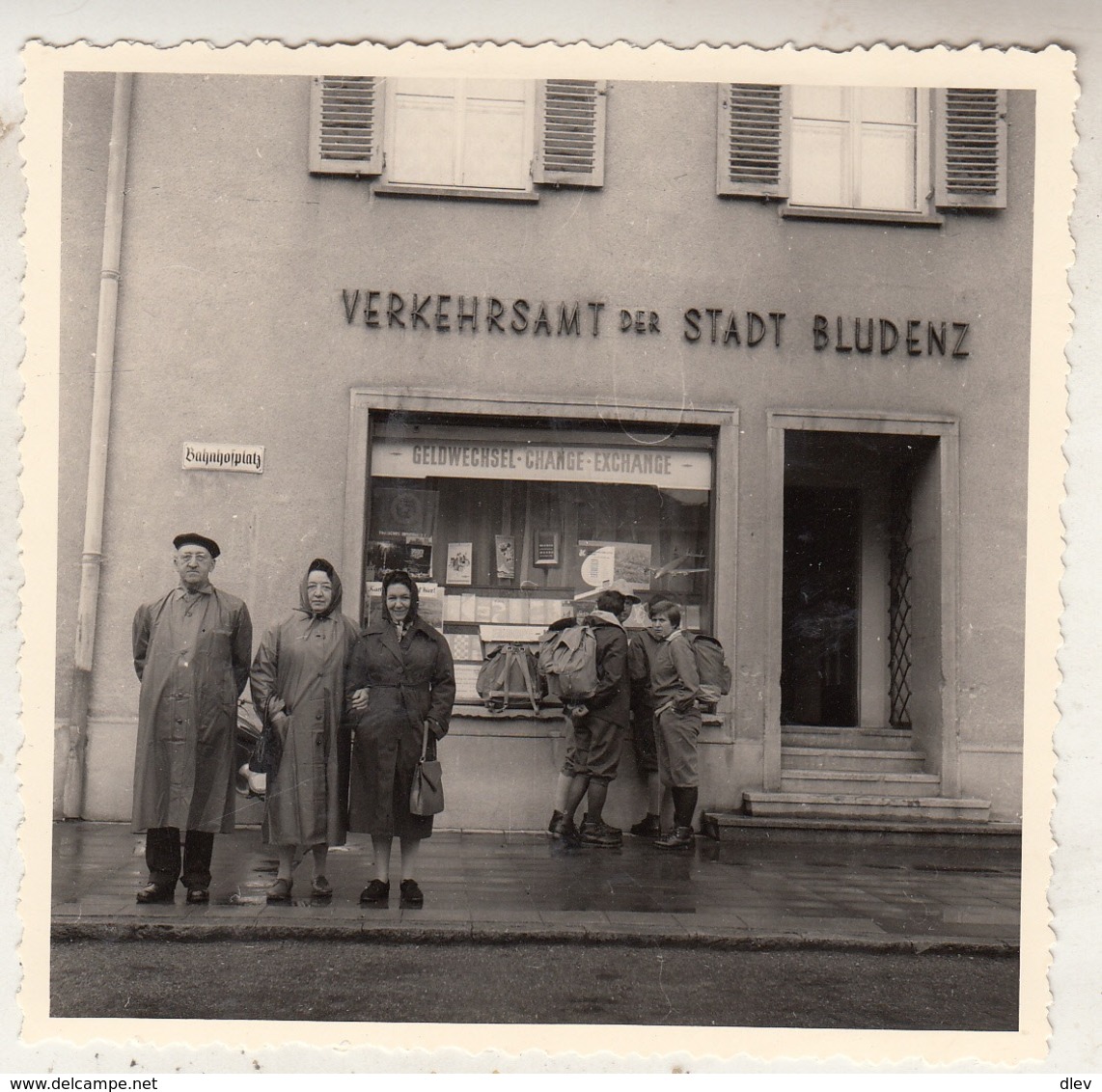 Verkehrsamt Der Stadt Bludenz - Foto 8.5 X 9 Cm - Orte