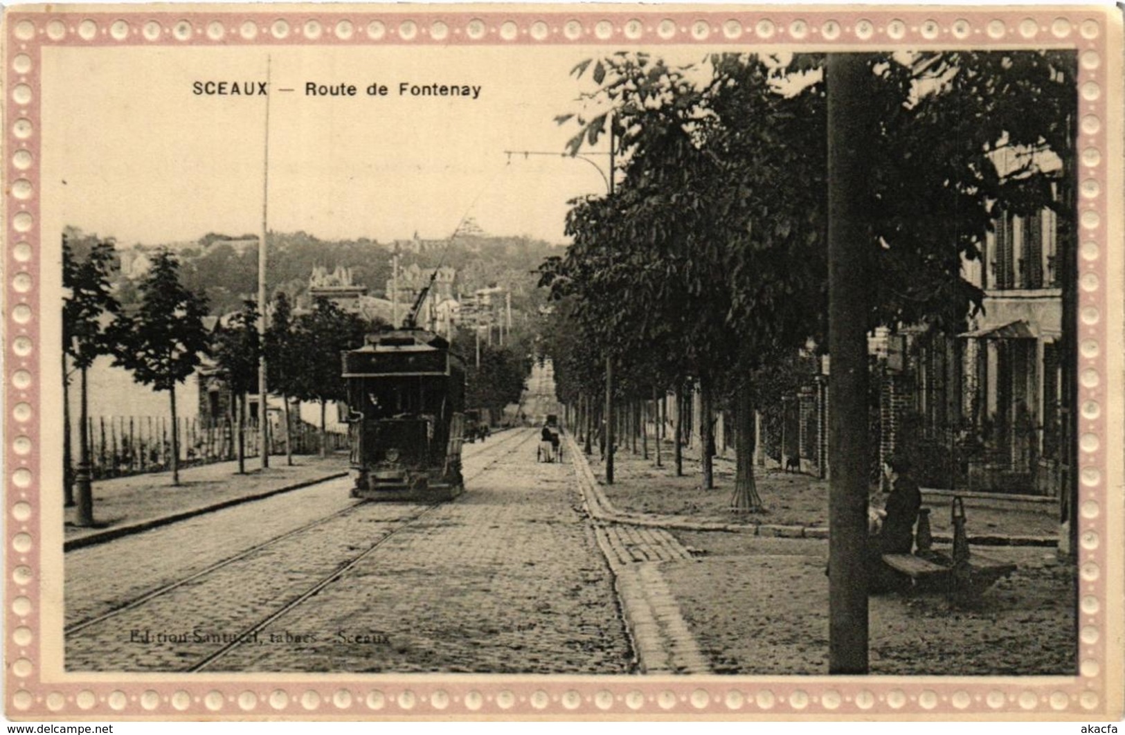 CPA SCEAUX Route De FONTENAY (509739) - Sceaux