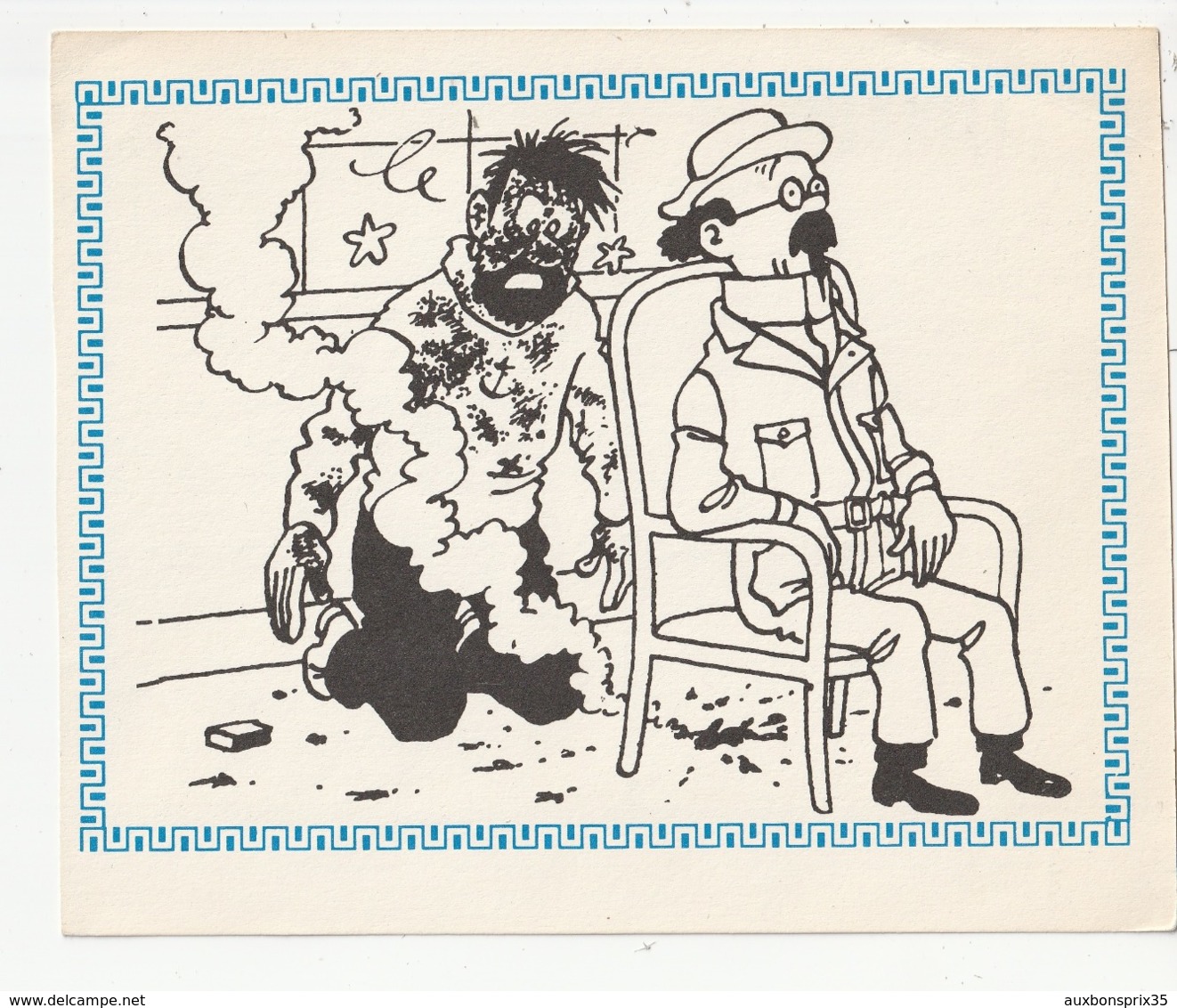 TINTIN - CAPITAINE HADOCK ET LE PROFESSEUR TOURNESOL - STUDIO HERGE - EDITIONS  CASTERMAN - 1986 - Hergé