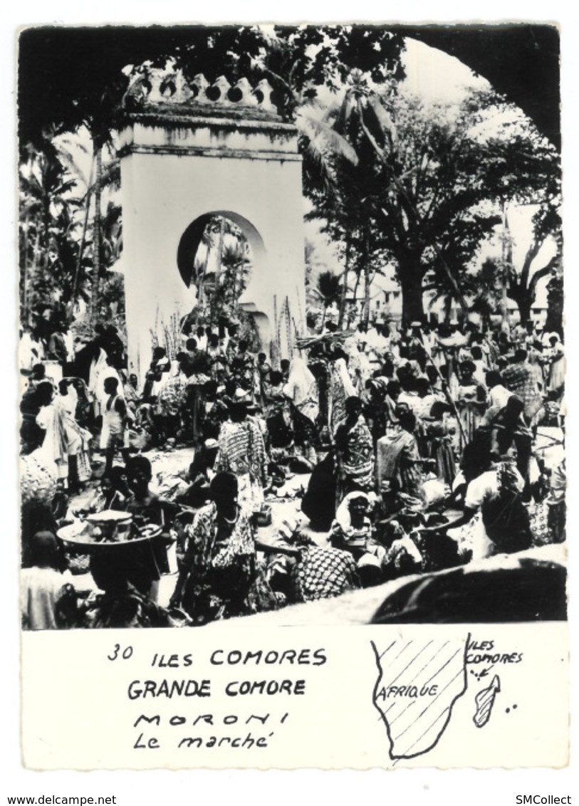 Comores, Grande Comore. Moroni, Le Marché (GF852) - Comorre