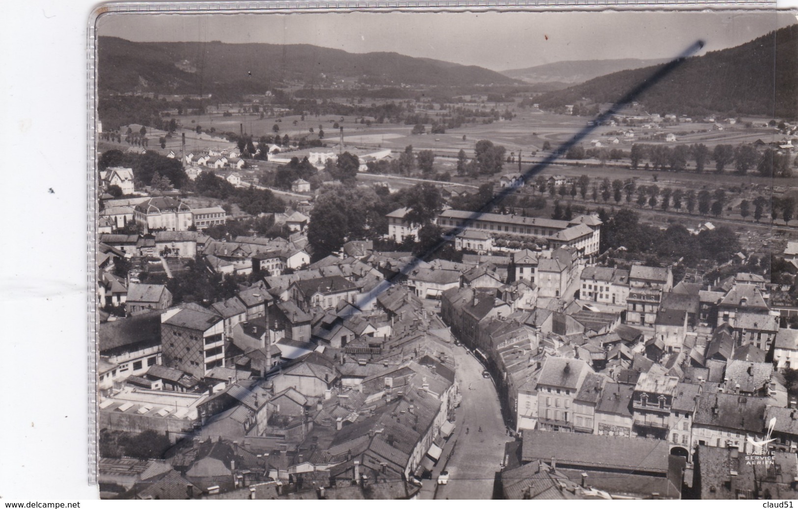 En Avion Au Dessus De Remiremont (88) Vallée De La Moselle - Remiremont