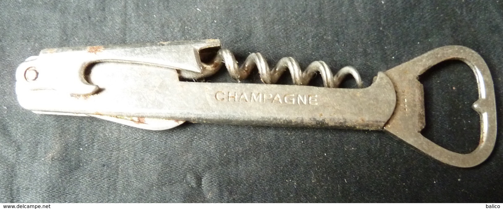 LIMONADIER De Bistrot - Tire Bouchons / Décapsuleur / Couteau - Champagne, Vve. Clicquot - Ponsardin - Bottle Openers