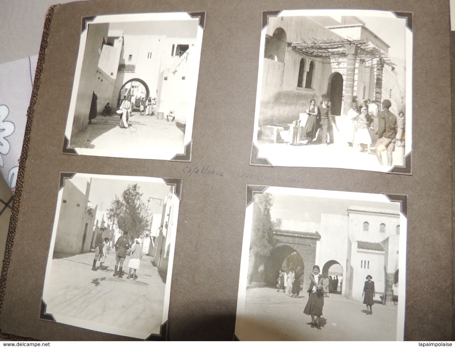 Album De 177 Photographies Algérie / Tunisie / Maroc  De 1931/35 Toutes Situées & Annoté Par Robert Villadier Ingénieur - Alben & Sammlungen