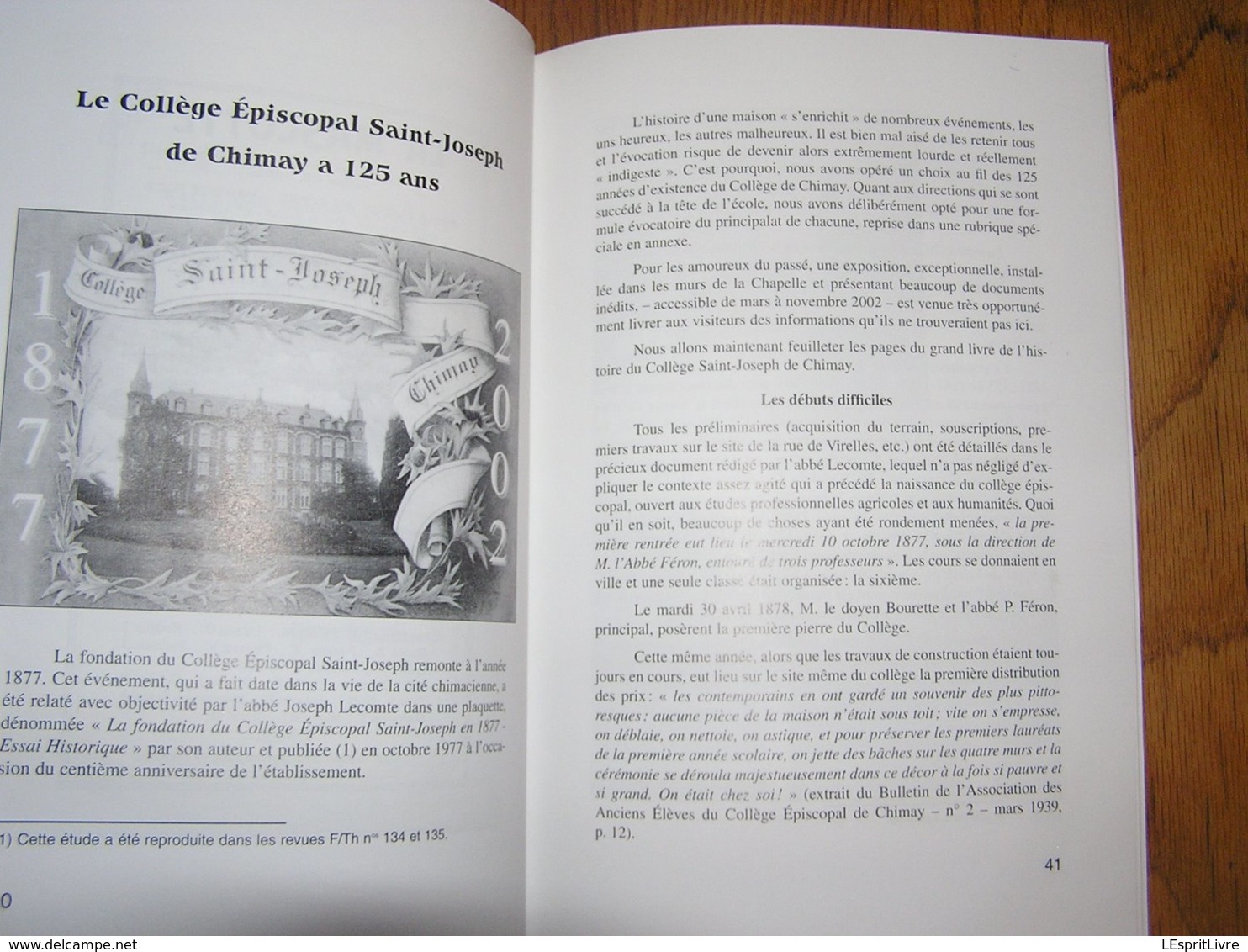 EN FAGNE ET THIERACHE N° 137 Régionalisme Commune Brûly de Pesche Exode Mai 40 Guerre 40 45 France Collège Chimay