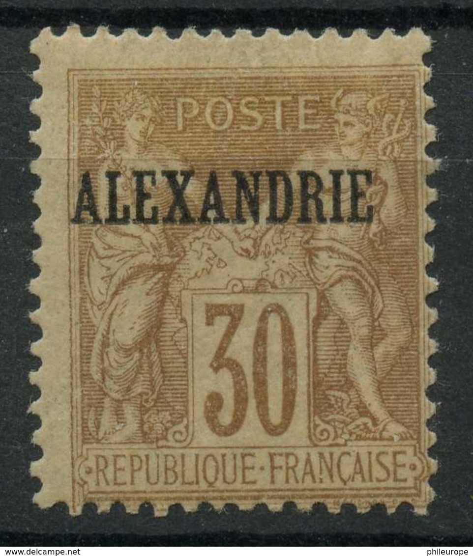 Alexandrie (1899) N 12* (charniere) - Neufs