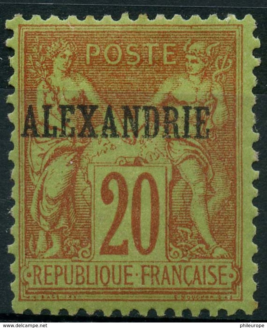 Alexandrie (1899) N 10 * (charniere) - Neufs