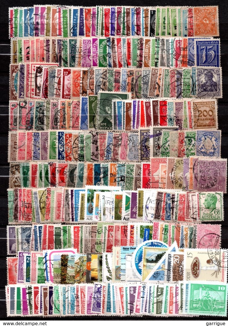 MONDE ENTIER Sauf France : Lot De Plus De 5200 Différents - Vrac (min 1000 Timbres)