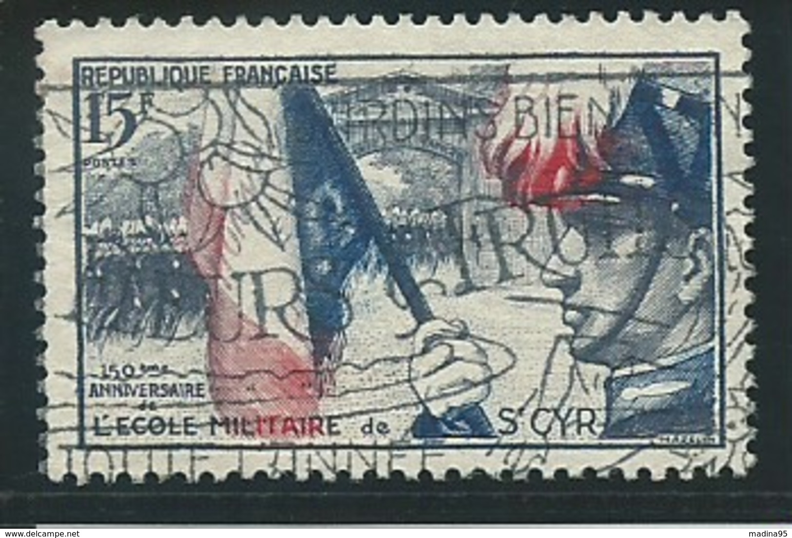 FRANCE: Obl., N° YT 996, B - Gebraucht