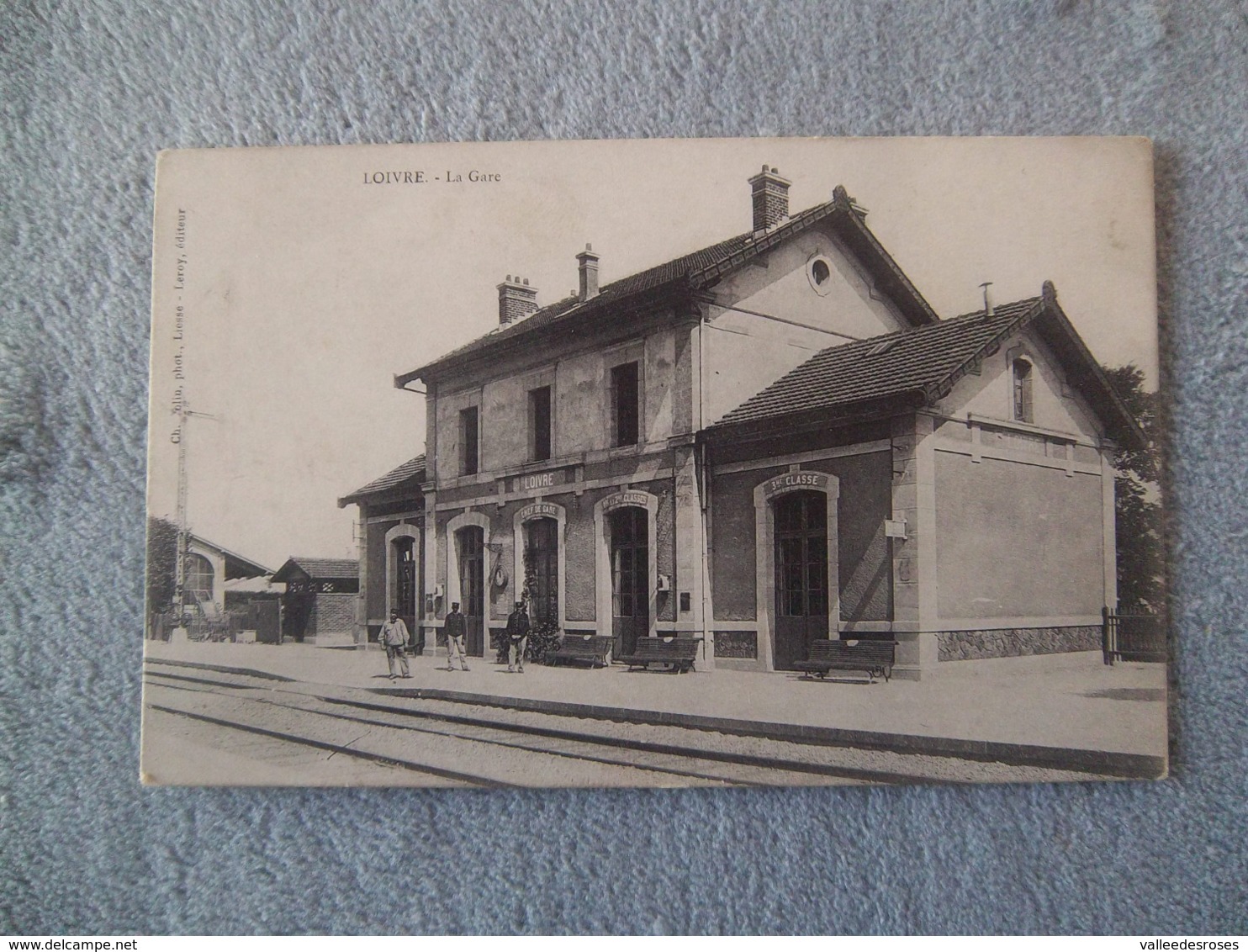 Cpa Loivre 51 Marne La Gare - Autres & Non Classés