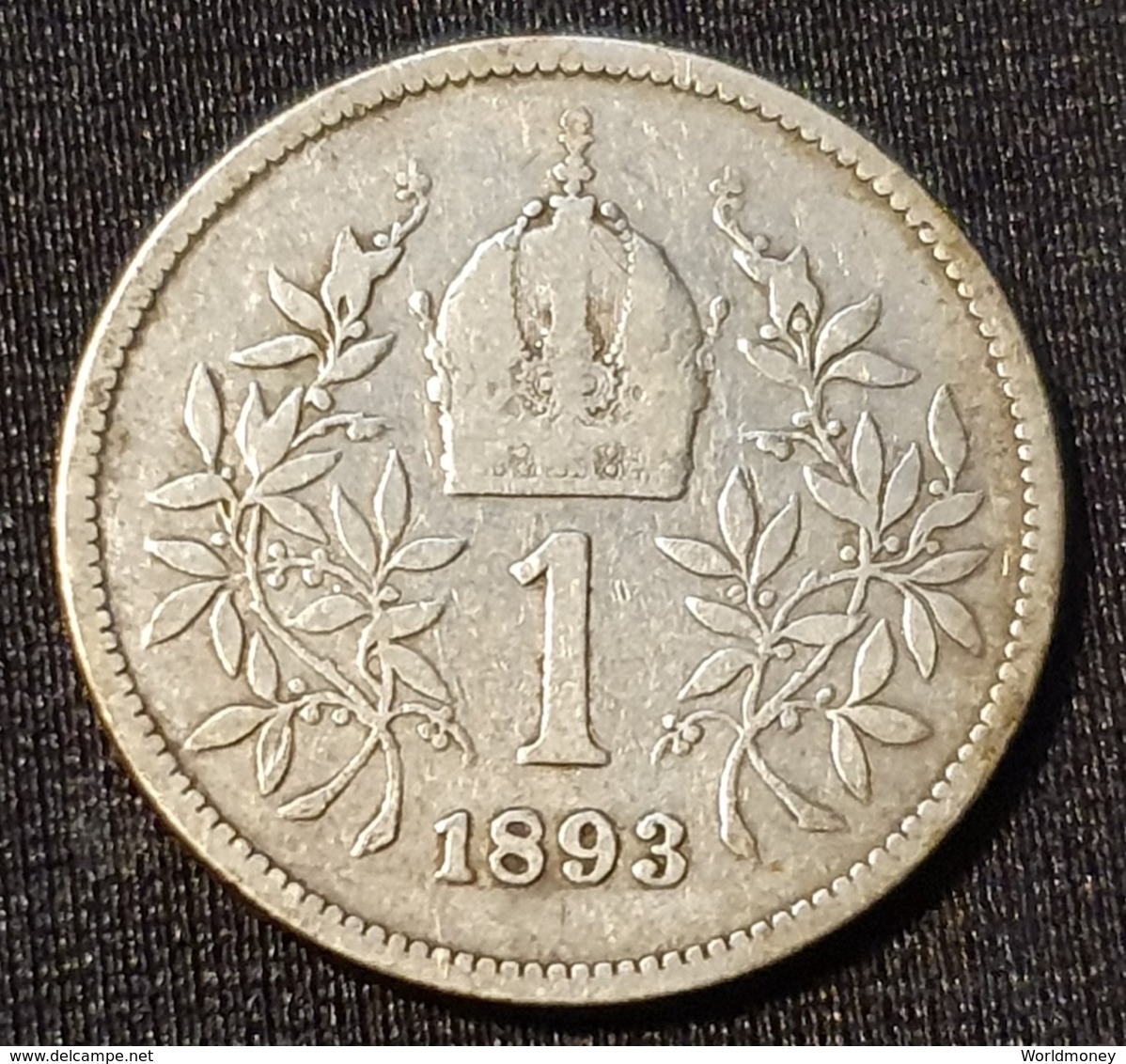Austria 1 Corona 1893 - Oostenrijk