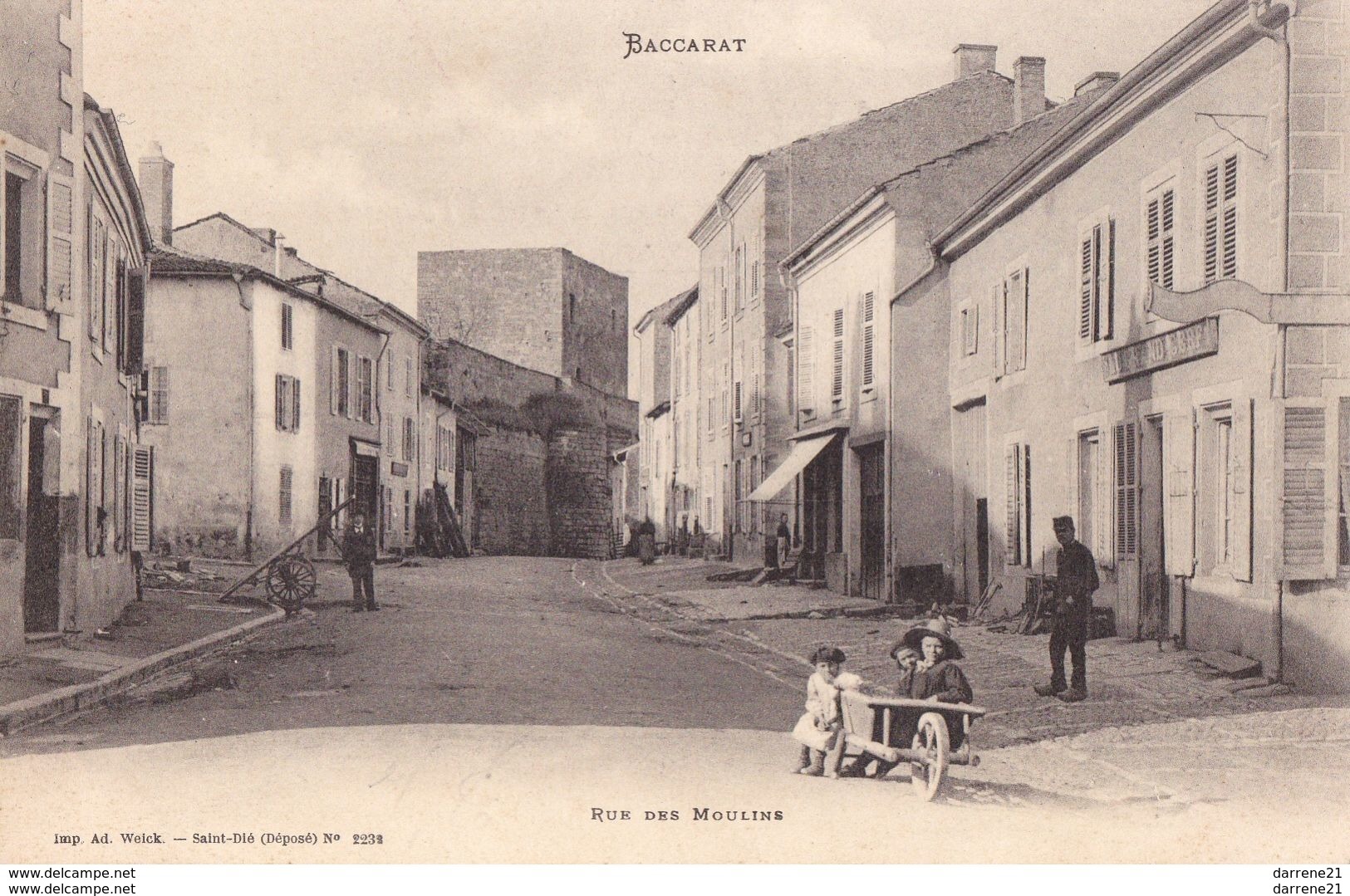 54 : Baccarat : Rue Des Moulins - Baccarat