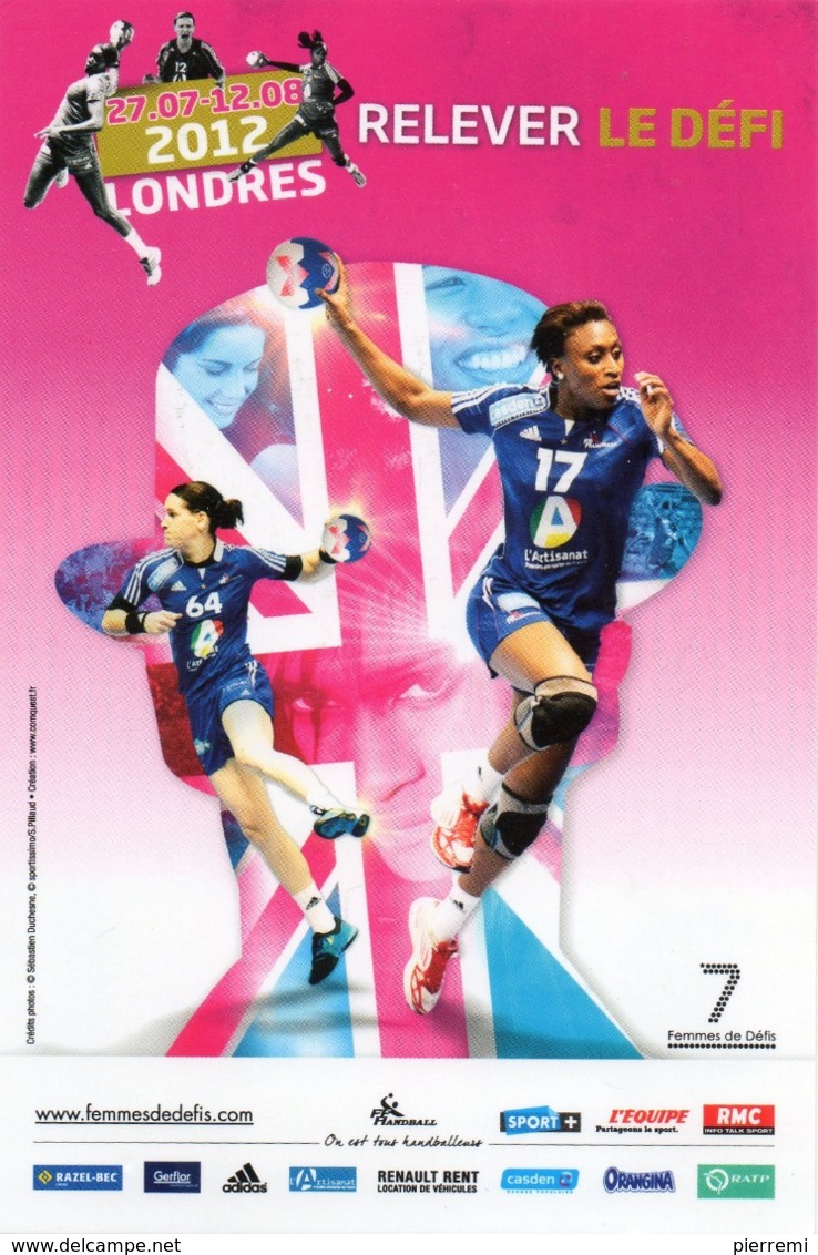 LONDRES 2012...7 FEMMES DE DEFI - Handball