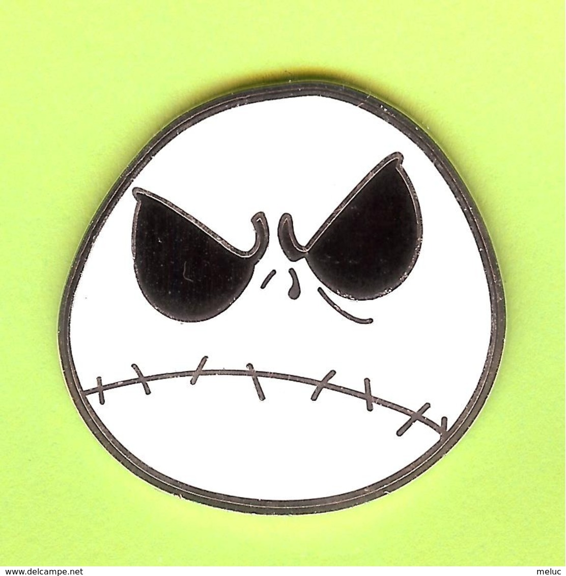 Pin's BD Disney Jack Skellington Fâché (L'Étrange Noël De Monsieur Jack) - 10II05 - Disney