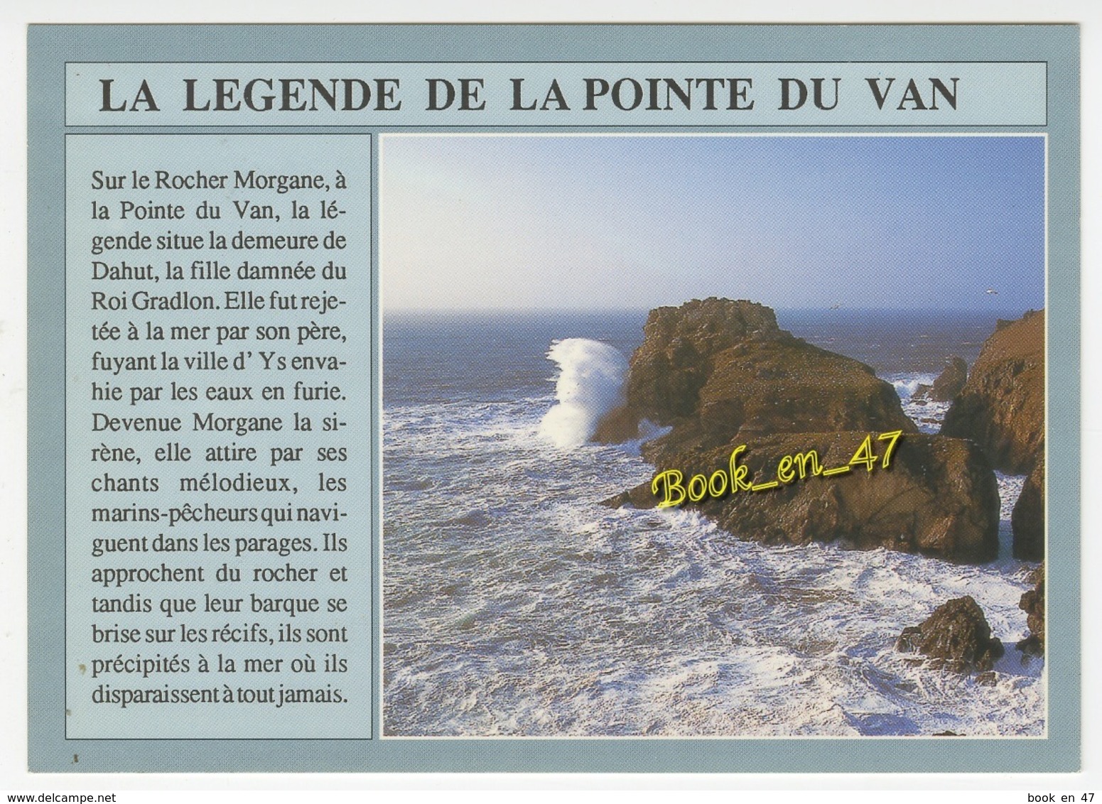 {80900} 29 Finistère , La Légende De La Pointe Du Van - Cléden-Cap-Sizun