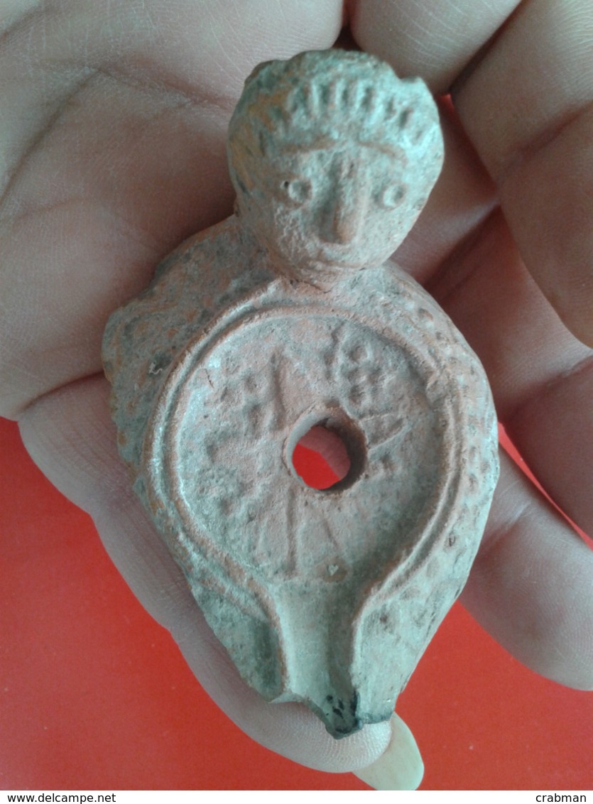 Roman Ceramic Oil  Lamp - Archeologia