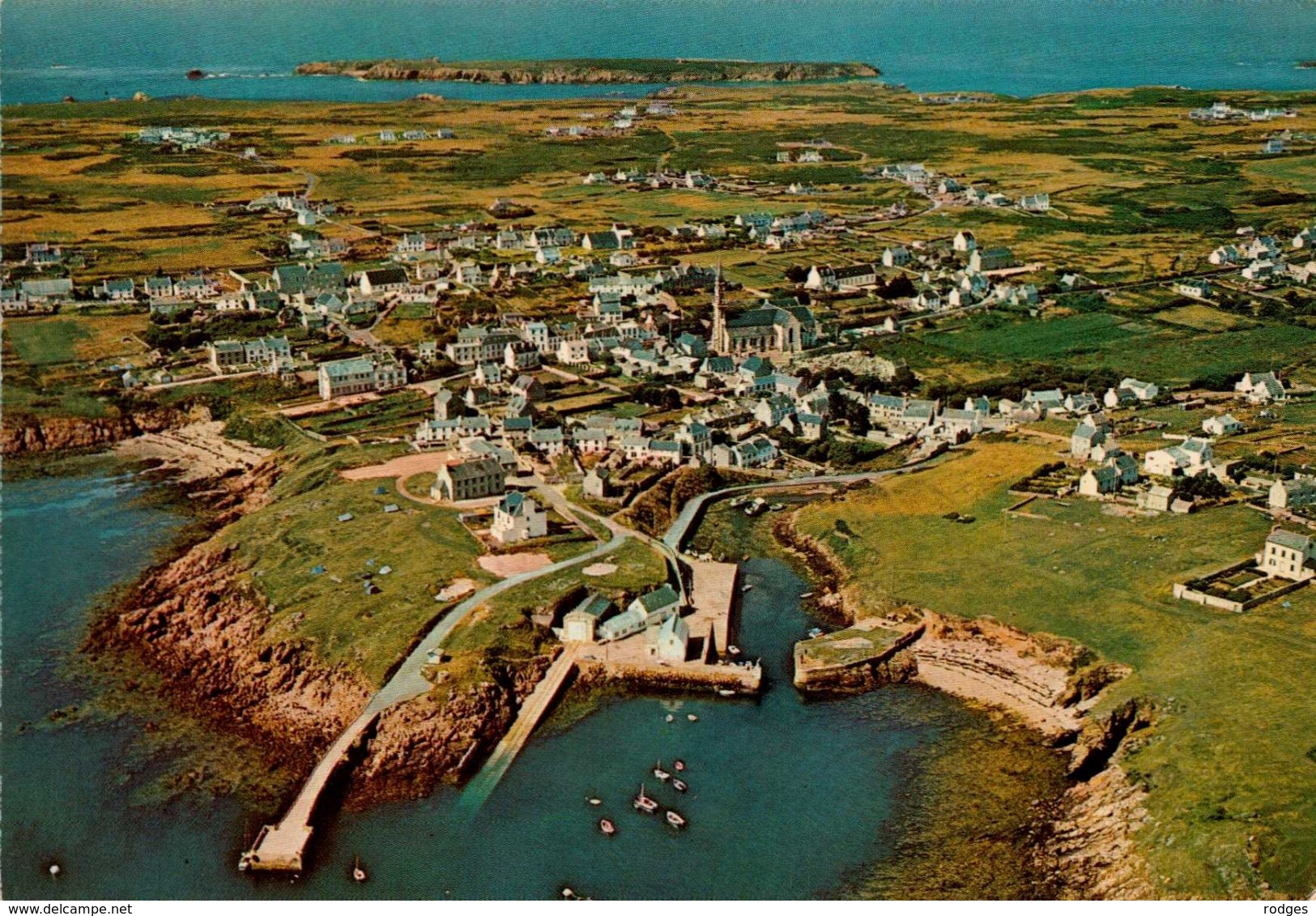 Dep 29 , Cpm ILE D'OUESSANT , Vue Générale (12197) - Ouessant