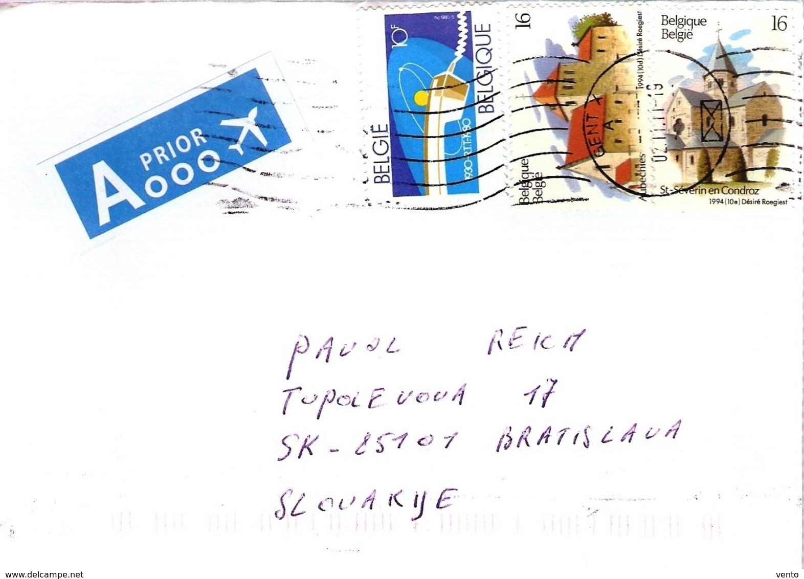 Belgie Cover, Nice Franking ... Ak561 - Covers & Documents